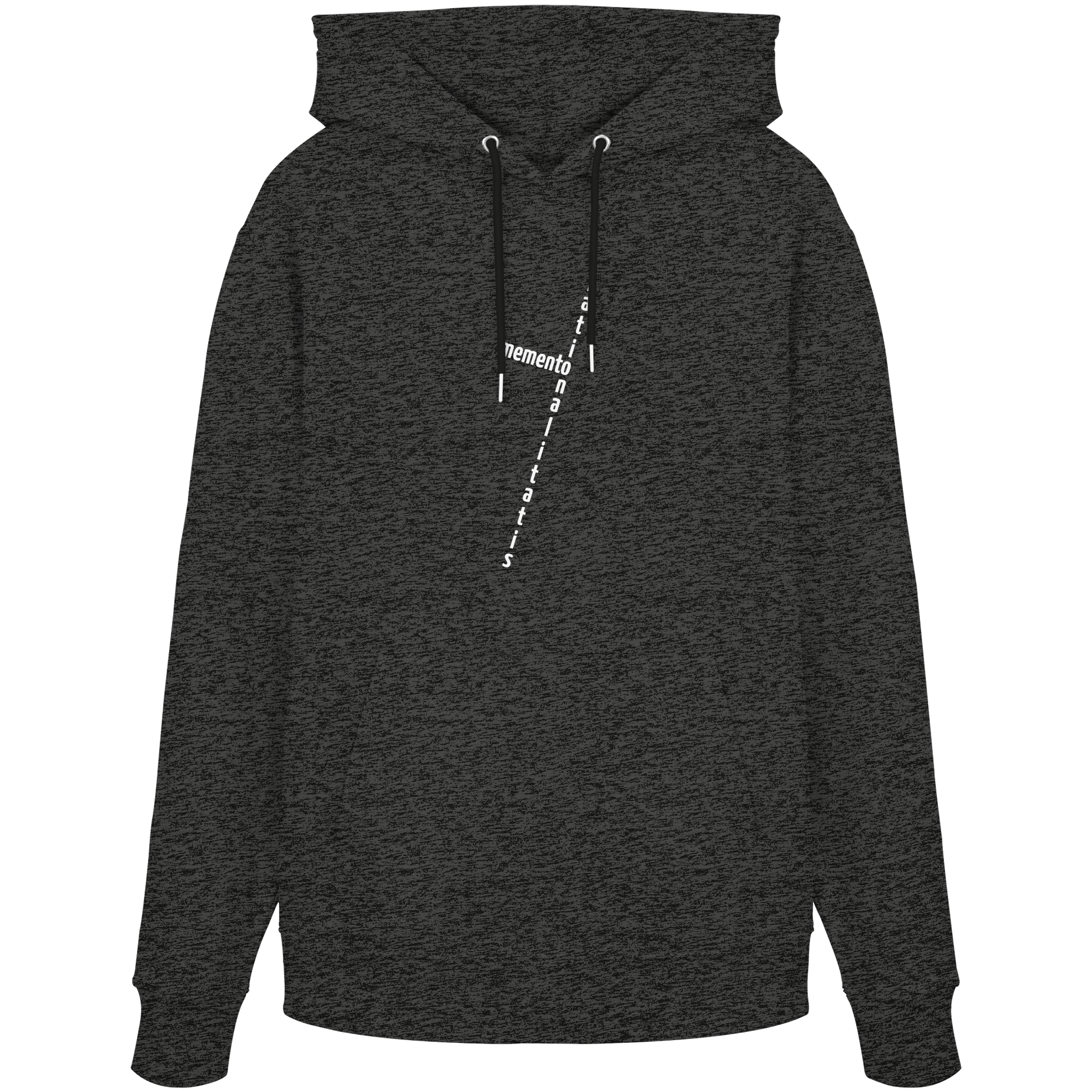 WHITE FRONT (K2) - Organic Hoodie