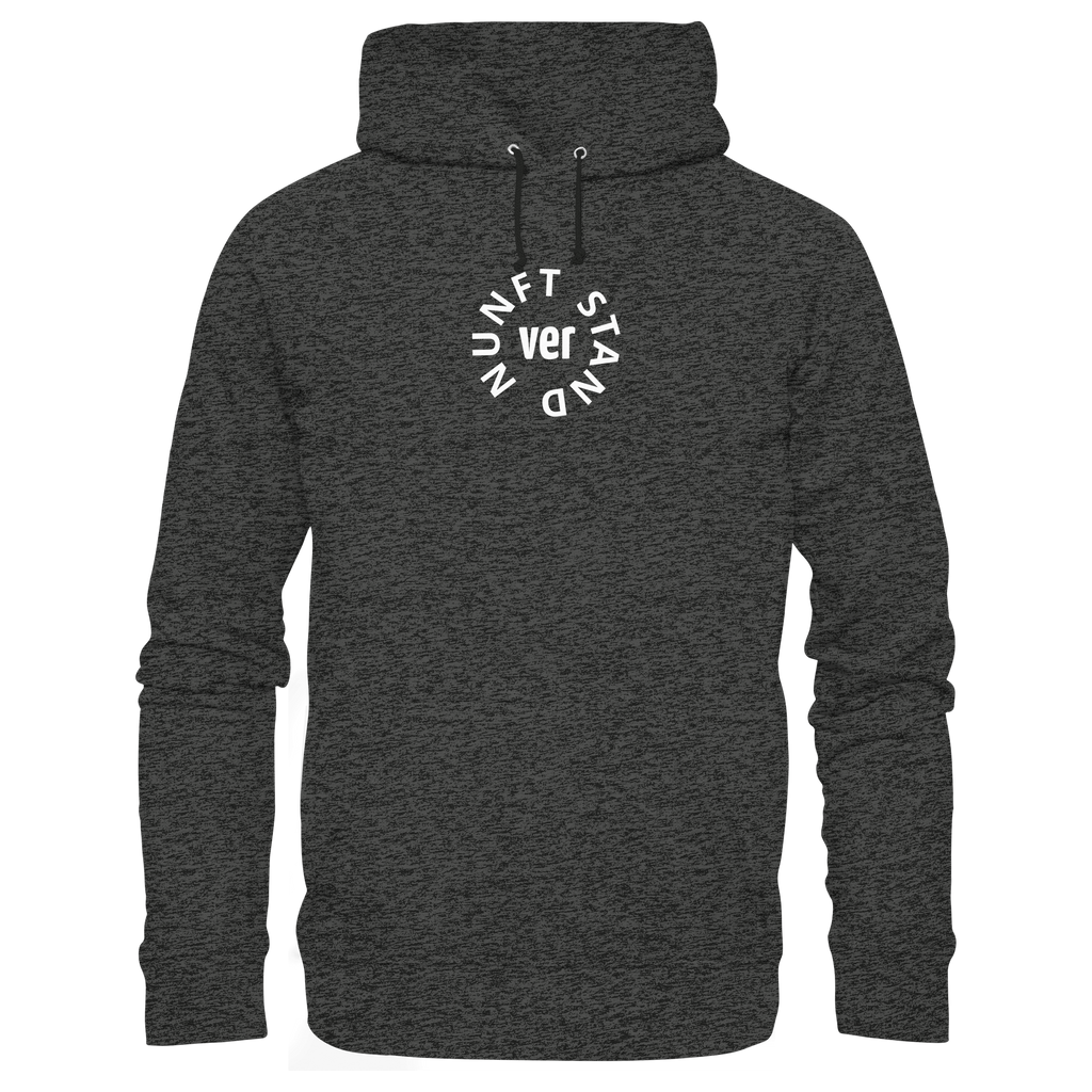 WHITE FRONT (K4) - Organic Hoodie