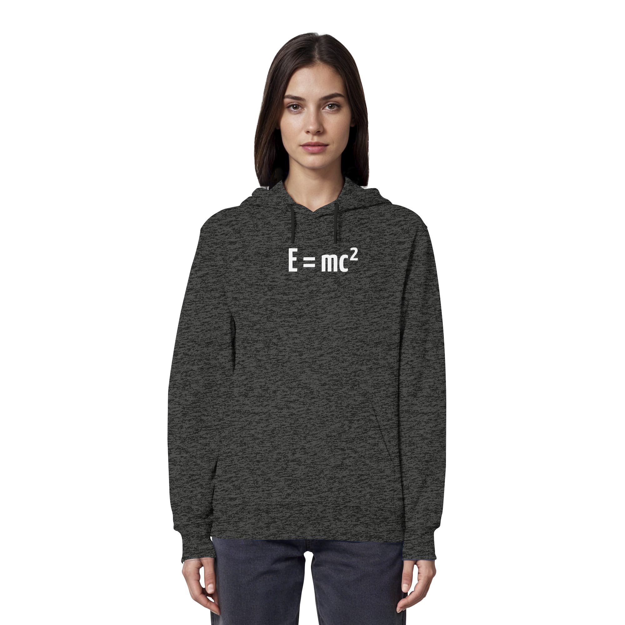 WHITE FRONT (K3) - Organic Hoodie