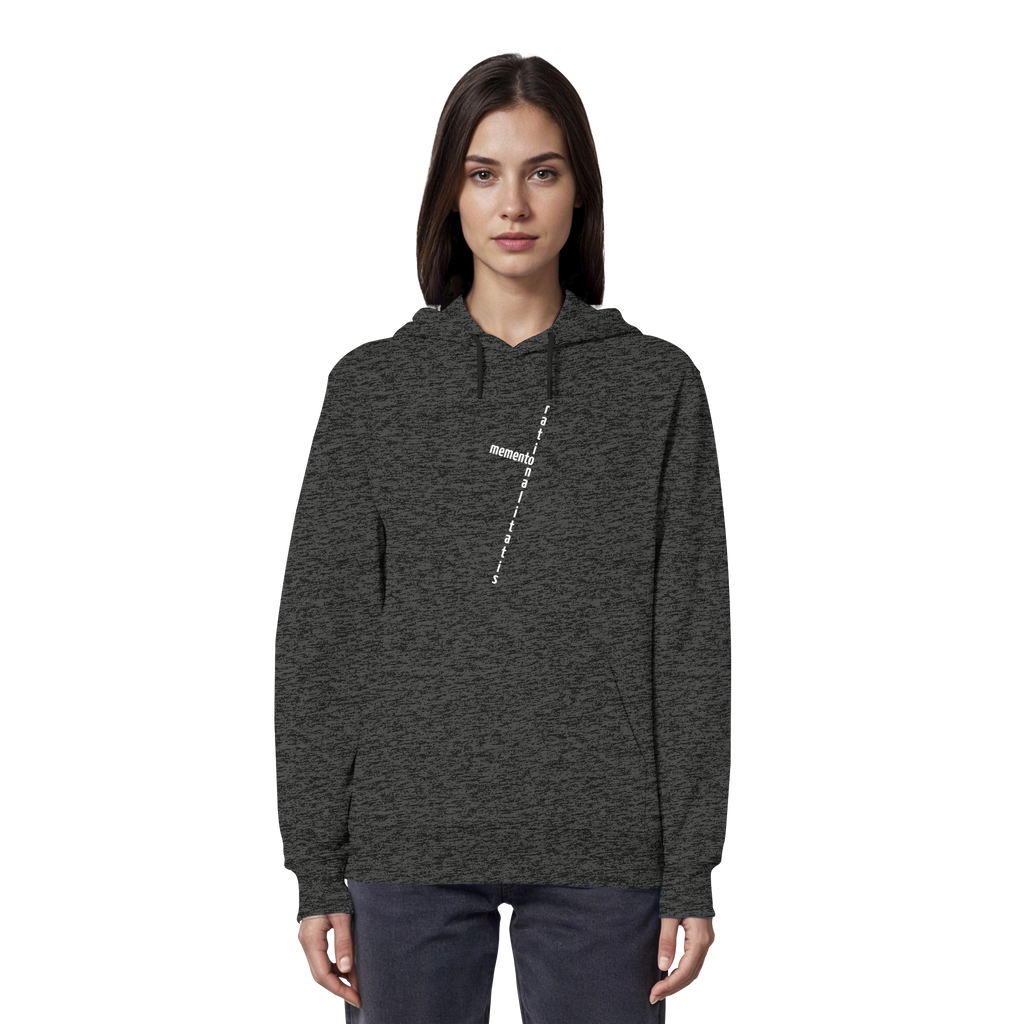 WHITE FRONT (K2) - Organic Hoodie