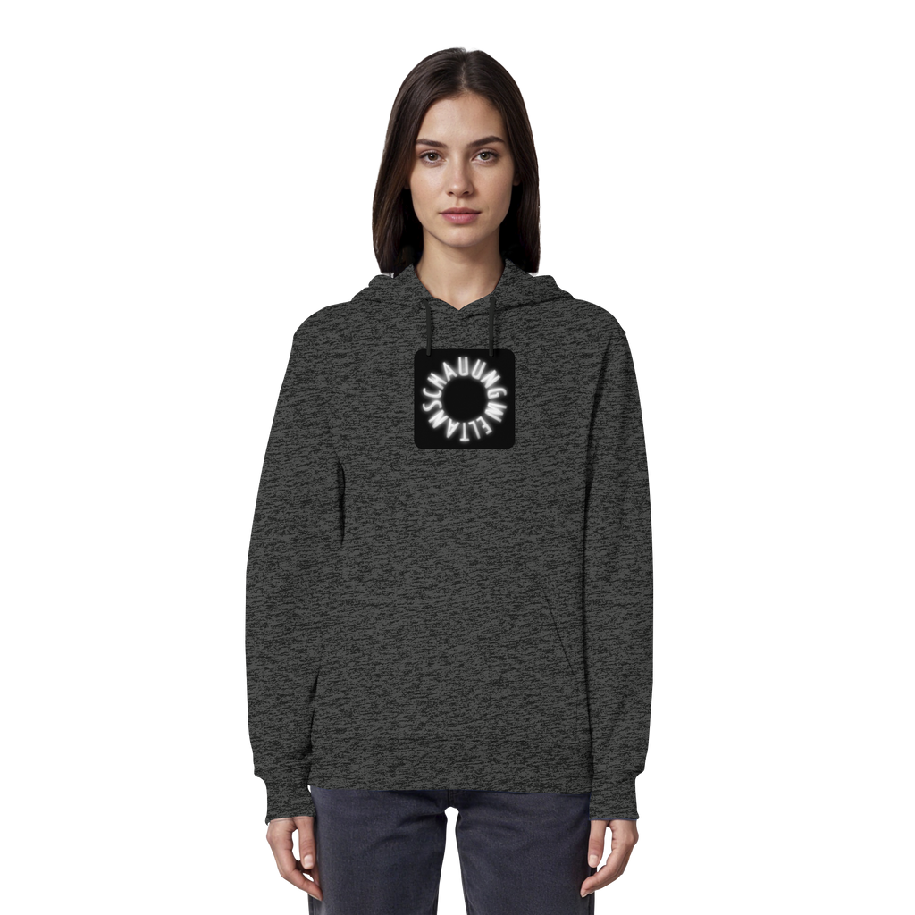 WHITE FRONT (K5) - Organic Hoodie
