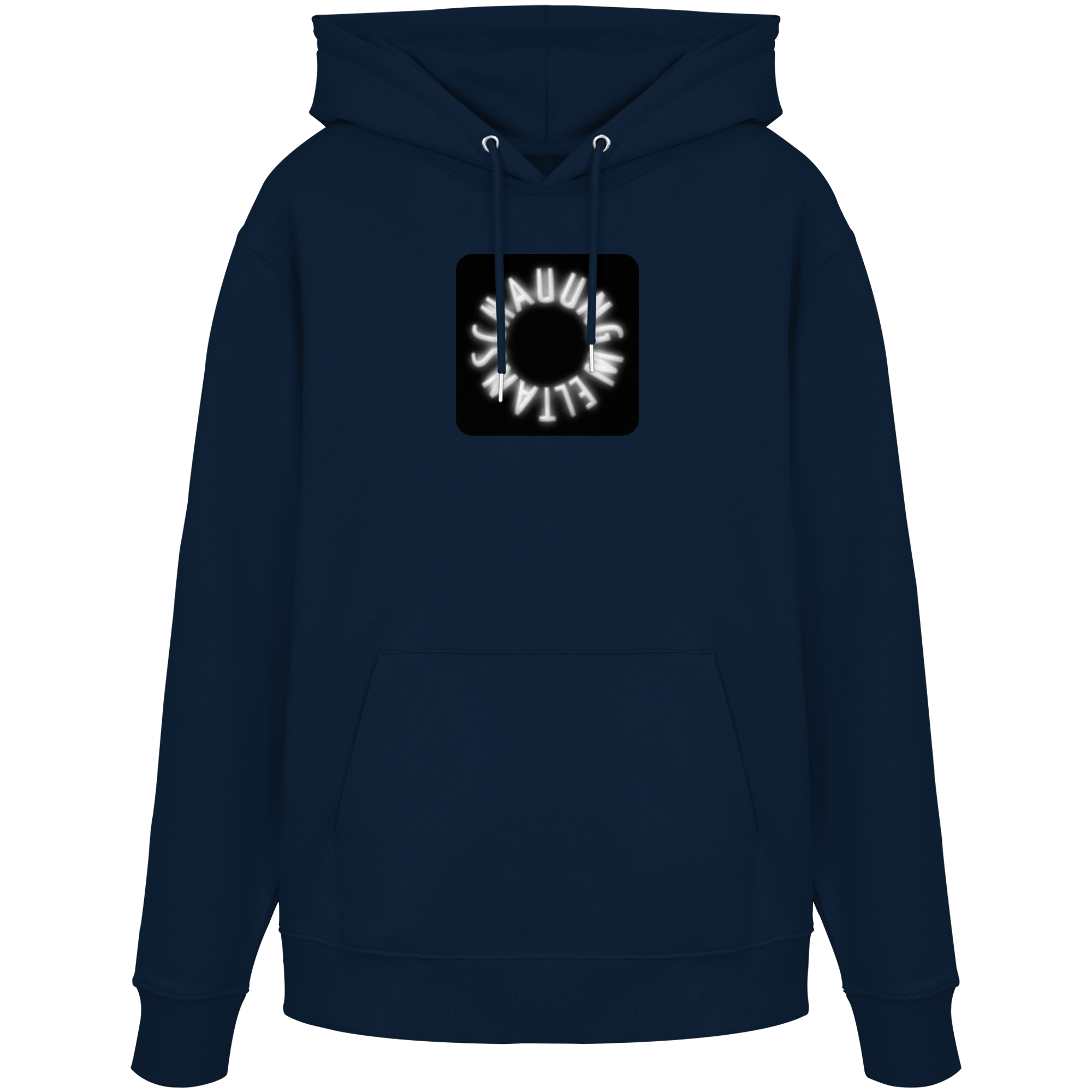 WHITE FRONT (K5) - Organic Hoodie