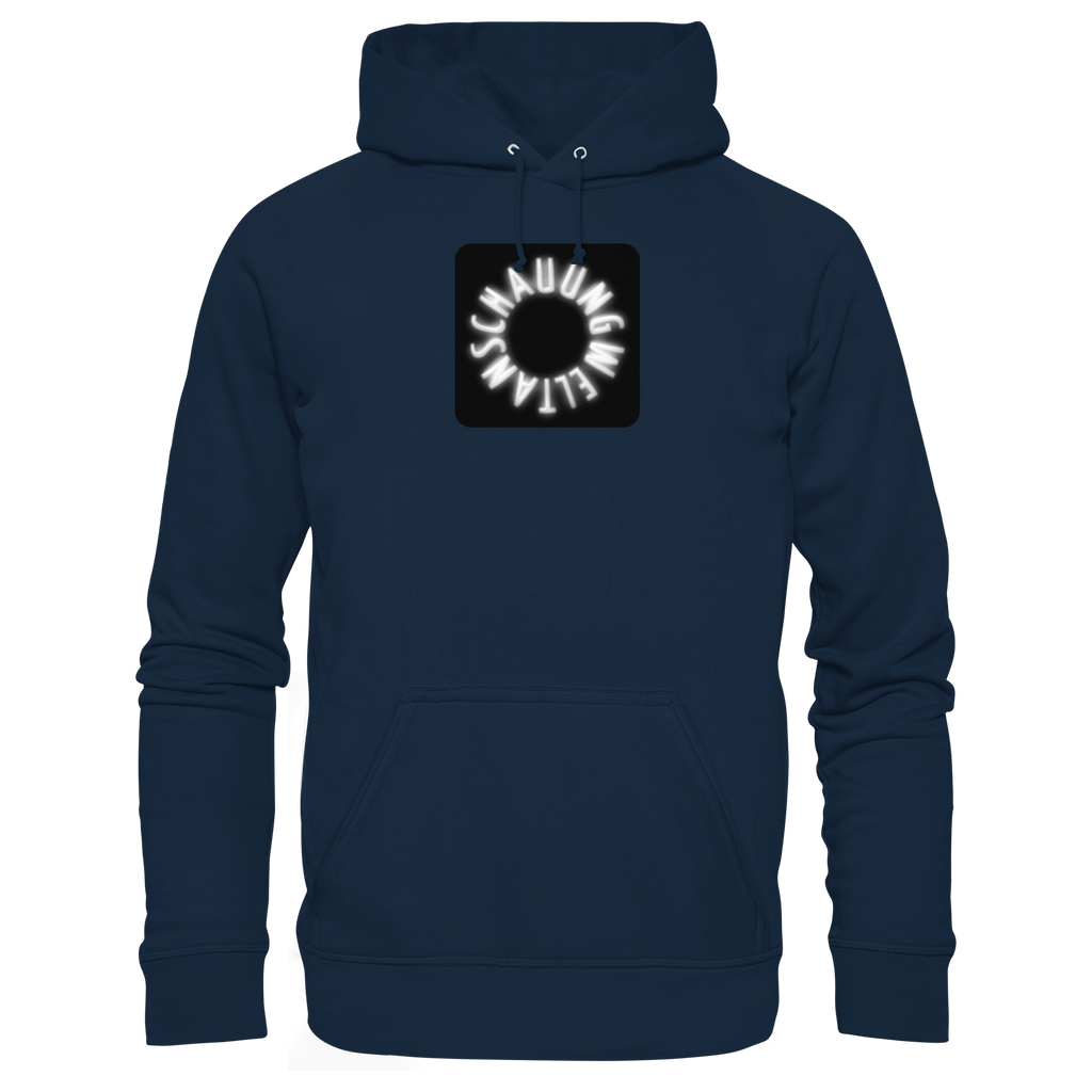 WHITE FRONT (K5) - Organic Hoodie