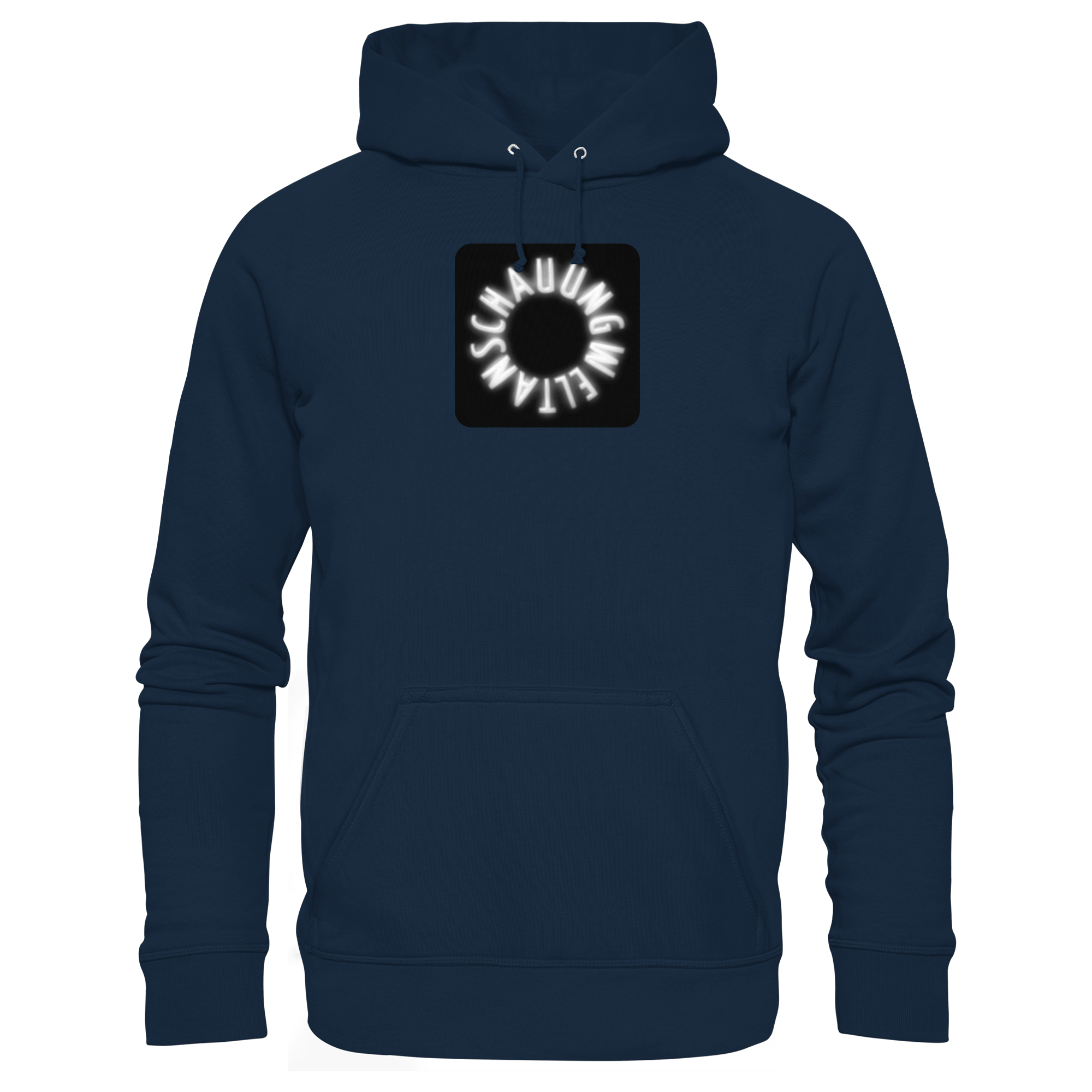 WHITE FRONT (K5) - Organic Hoodie