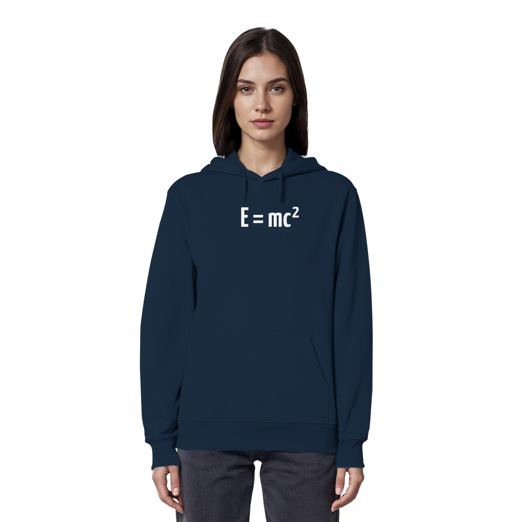 WHITE FRONT (K3) - Organic Hoodie