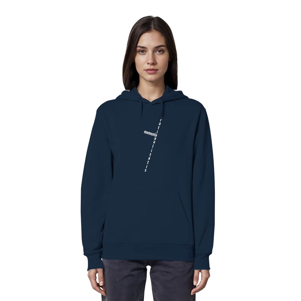 WHITE FRONT (K2) - Organic Hoodie