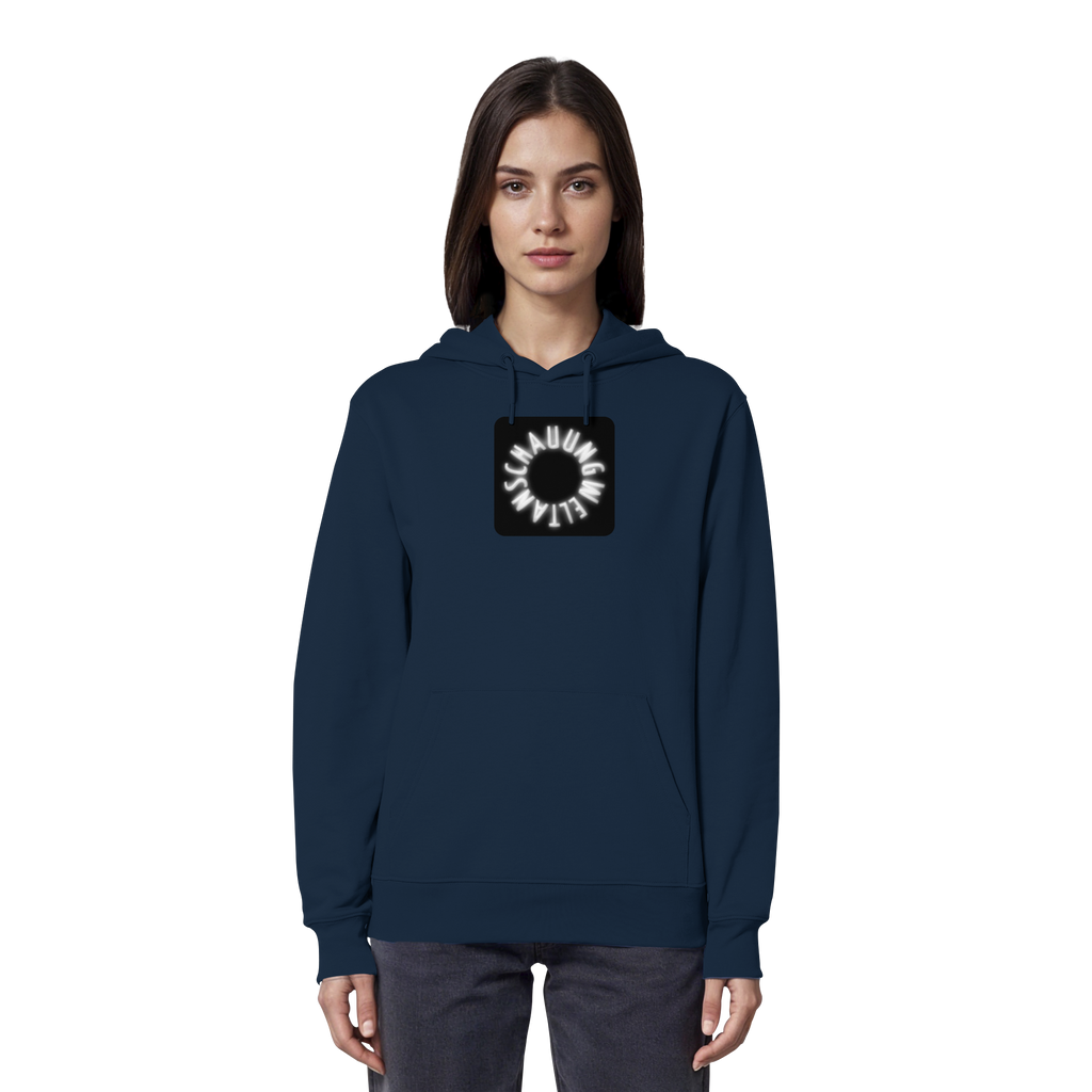 WHITE FRONT (K5) - Organic Hoodie