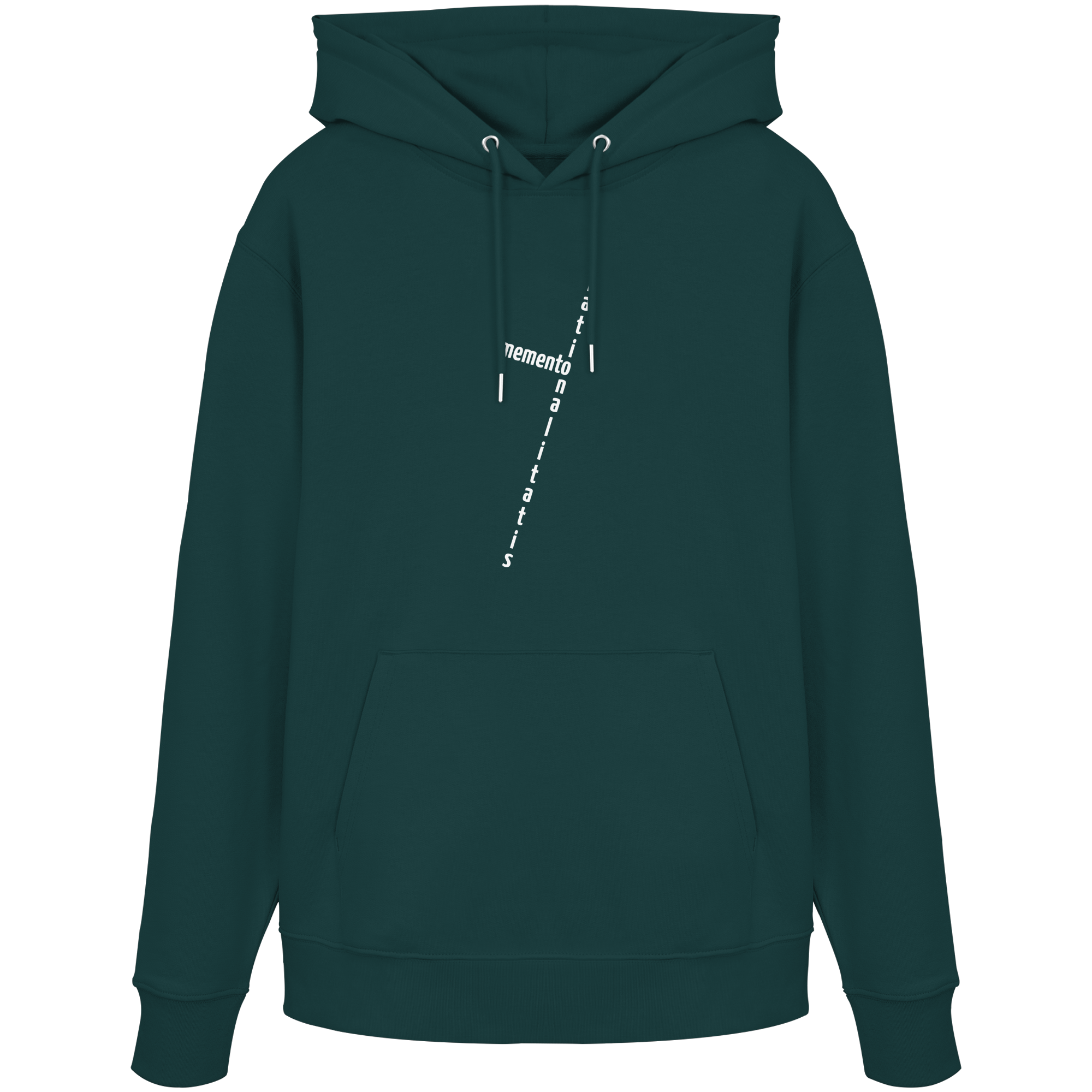 WHITE FRONT (K2) - Organic Hoodie