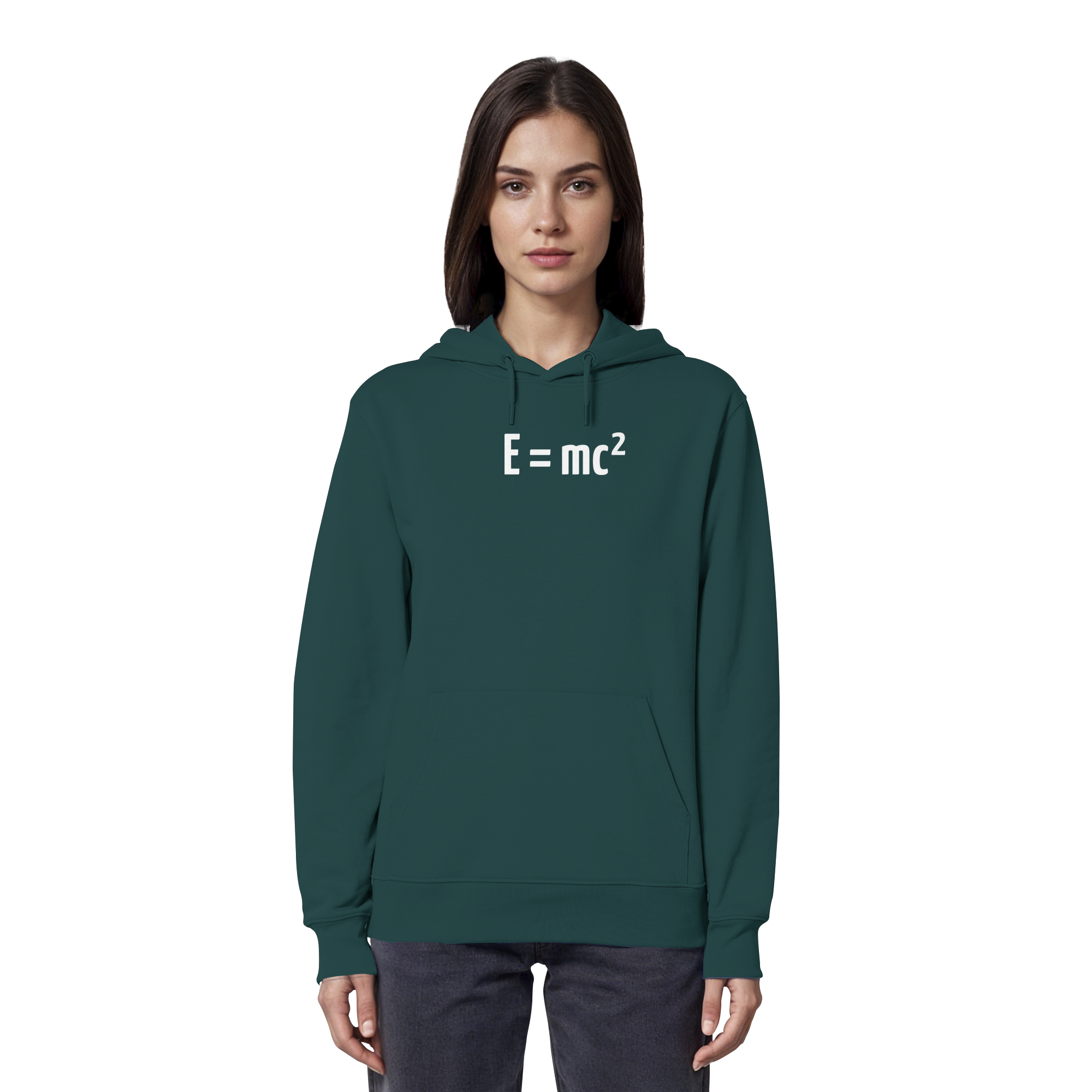 WHITE FRONT (K3) - Organic Hoodie