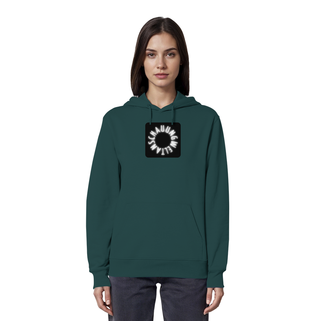 WHITE FRONT (K5) - Organic Hoodie