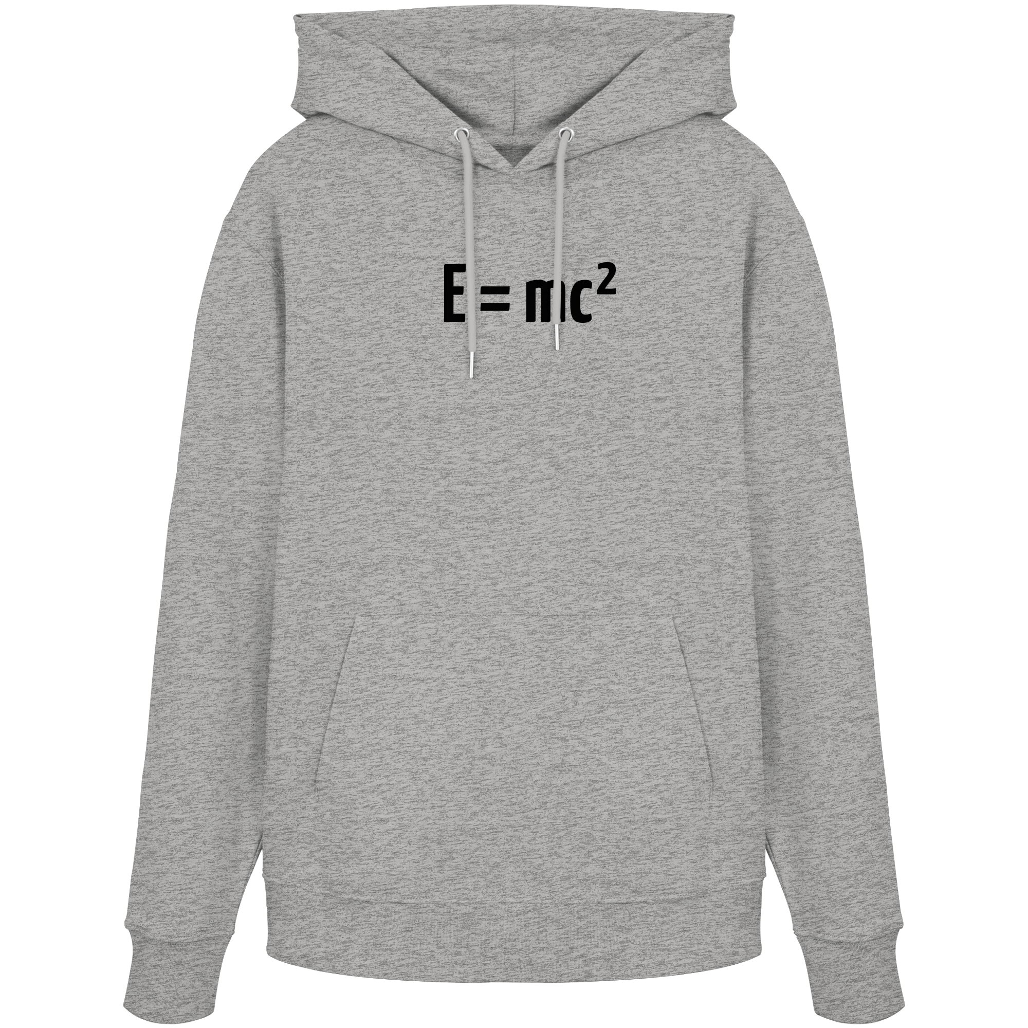 BLACK FRONT (K3) - Organic Hoodie