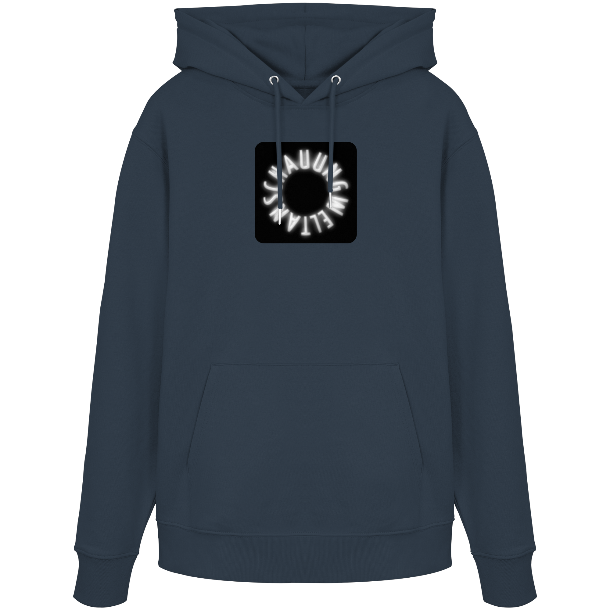 WHITE FRONT (K5) - Organic Hoodie