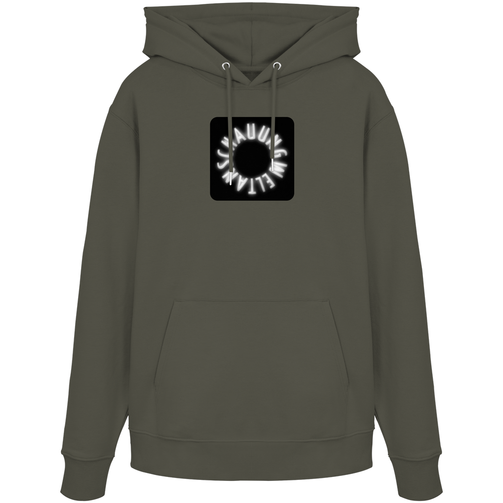 WHITE FRONT (K5) - Organic Hoodie