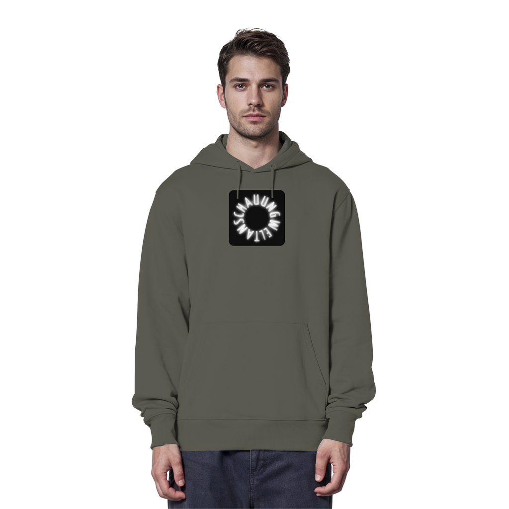 WHITE FRONT (K5) - Organic Hoodie