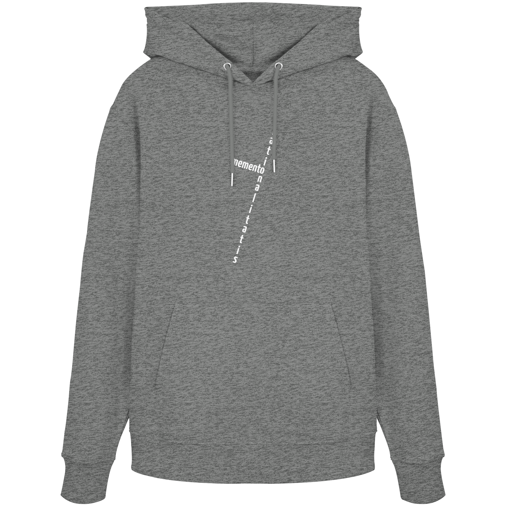 WHITE FRONT (K2) - Organic Hoodie