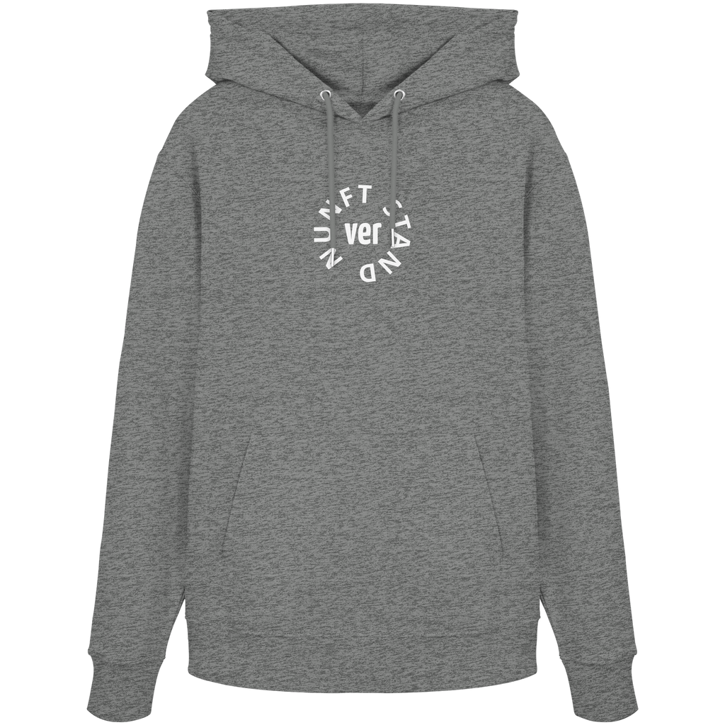 WHITE FRONT (K4) - Organic Hoodie