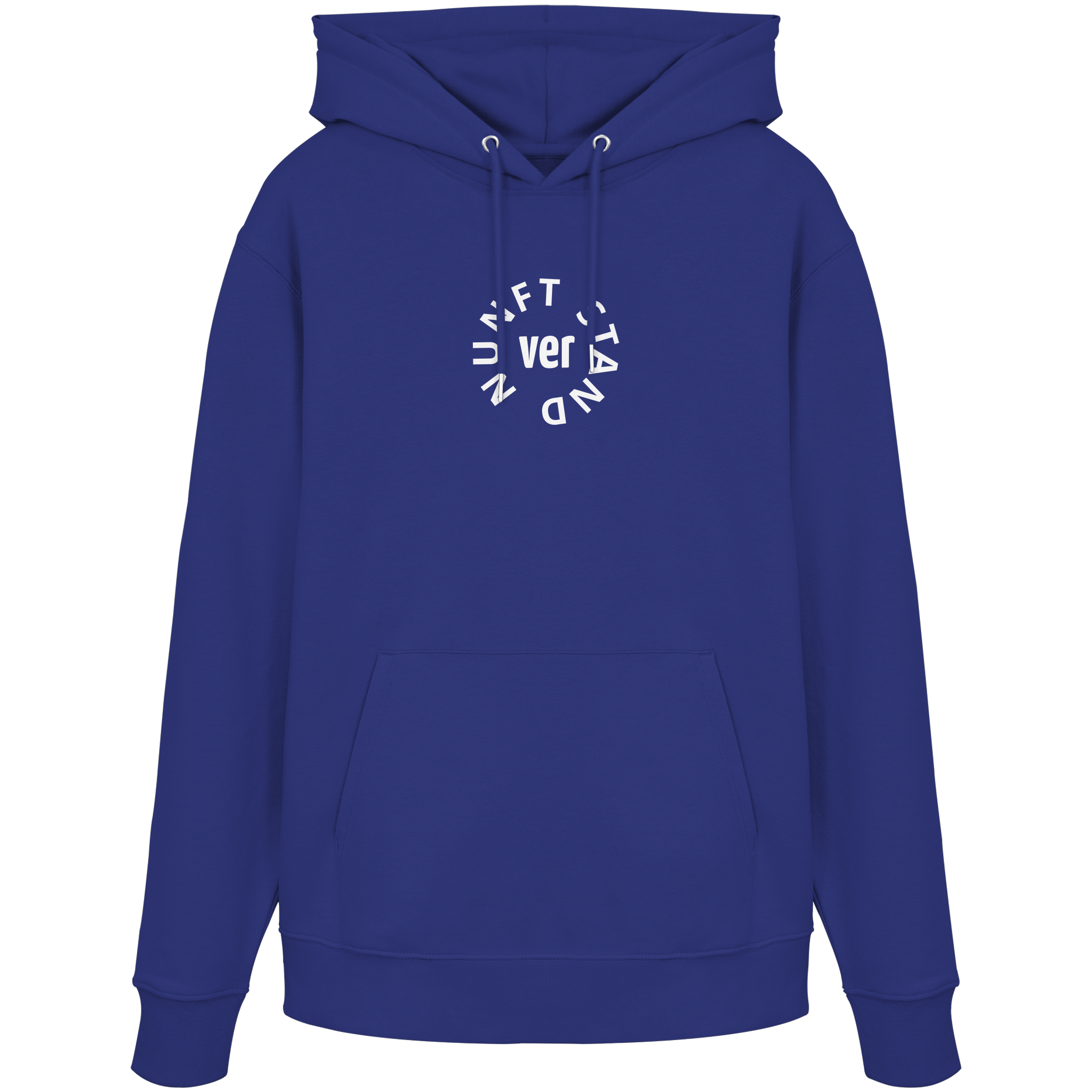 WHITE FRONT (K4) - Organic Hoodie