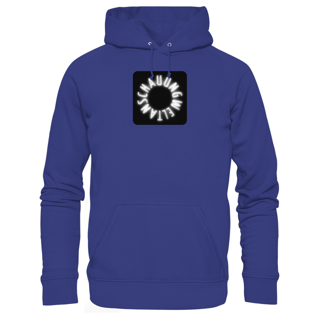 WHITE FRONT (K5) - Organic Hoodie