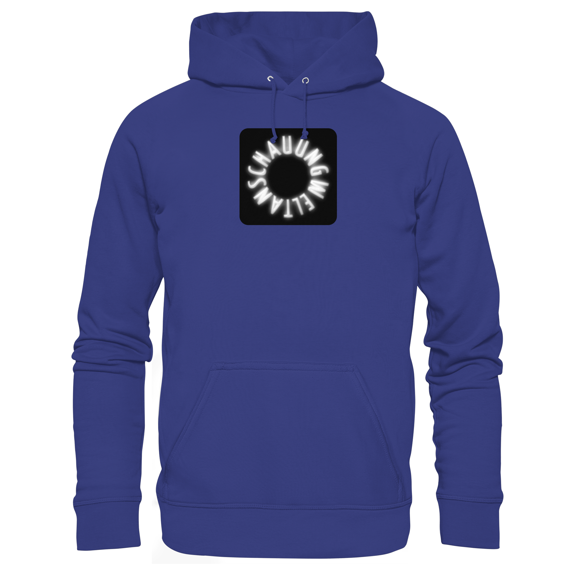 WHITE FRONT (K5) - Organic Hoodie