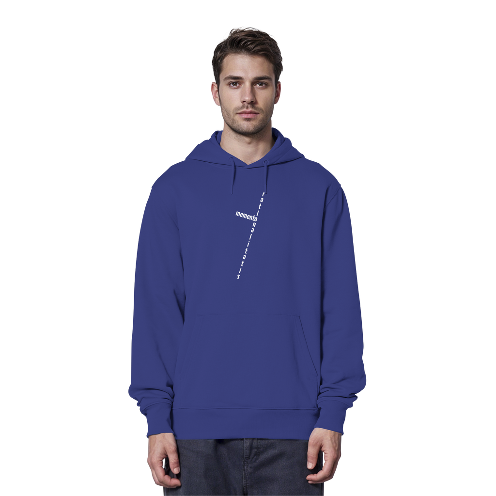 WHITE FRONT (K2) - Organic Hoodie