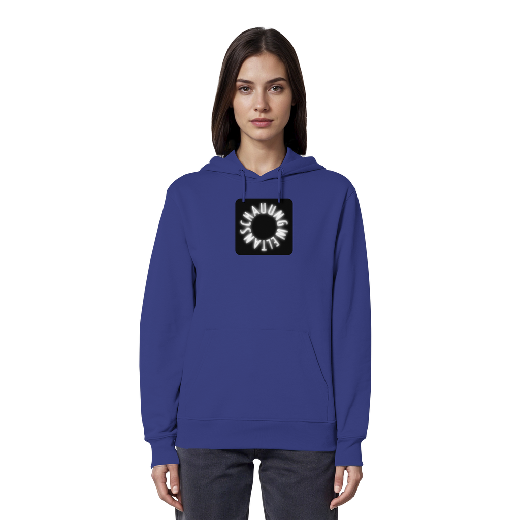 WHITE FRONT (K5) - Organic Hoodie