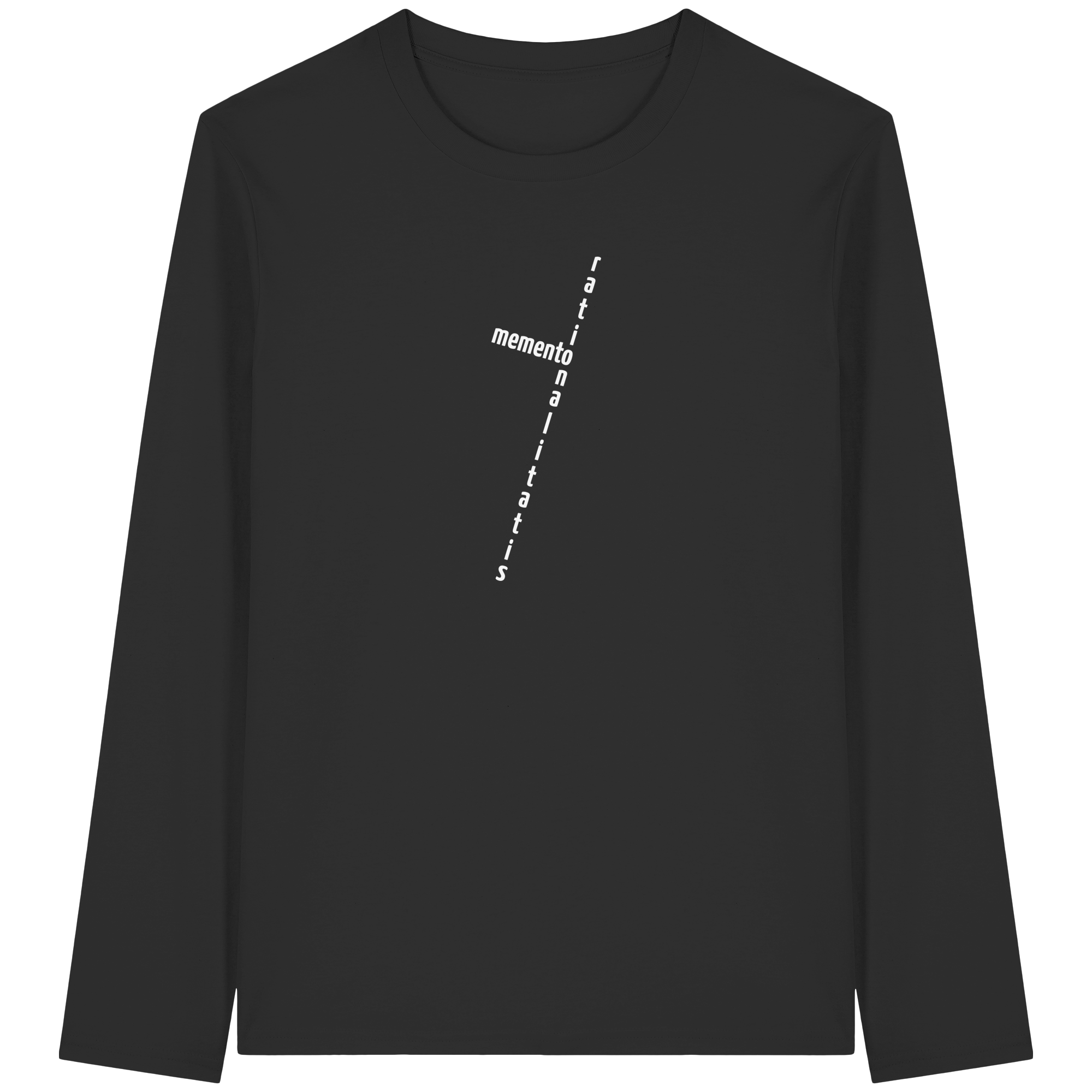 WHITE FRONT (K2) - Organic Longsleeve T-Shirt