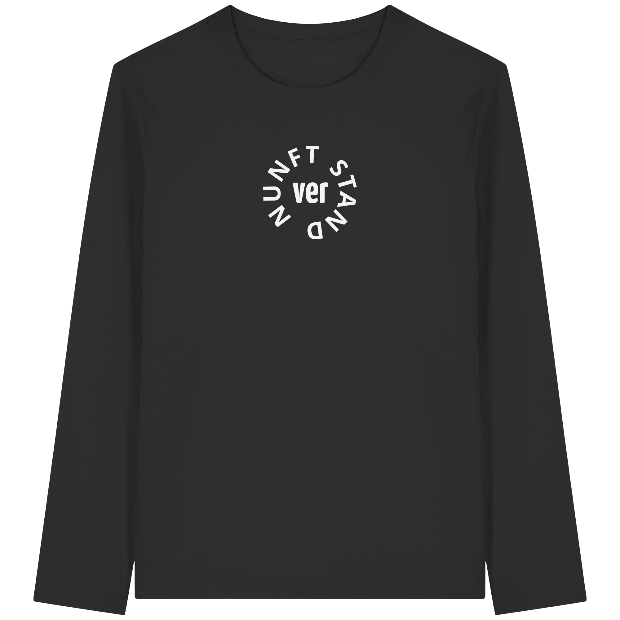 WHITE FRONT (K4) - Organic Longsleeve T-Shirt