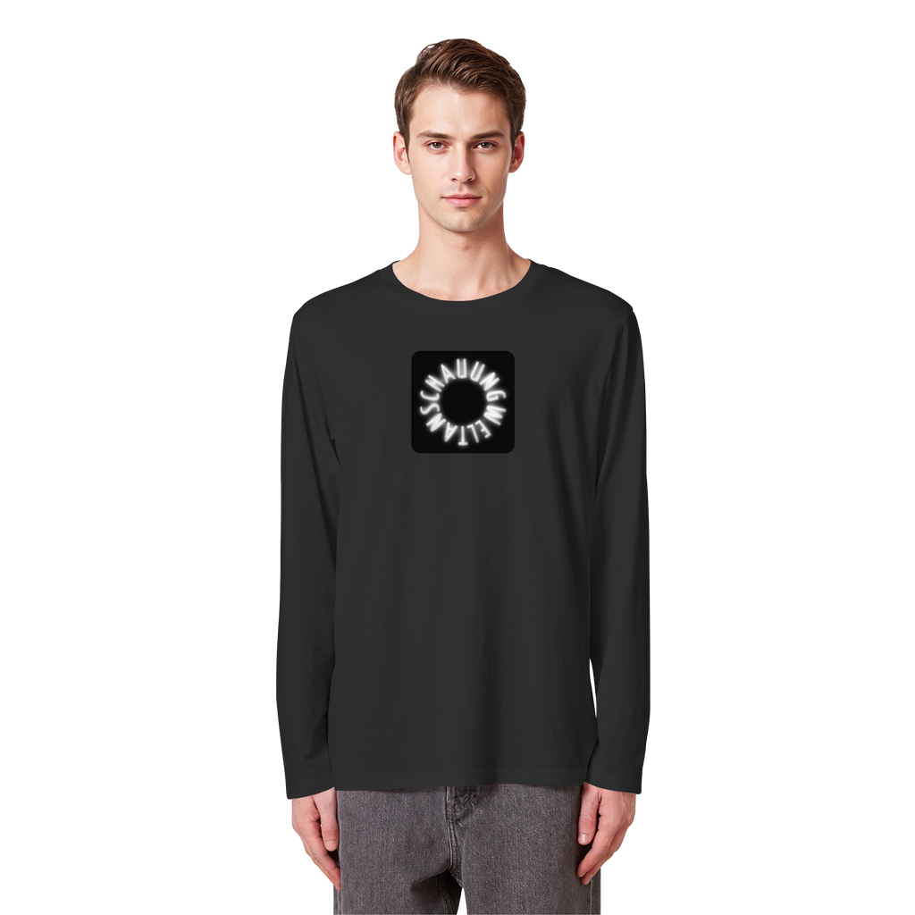 WHITE FRONT (K5) - Organic Longsleeve T-Shirt