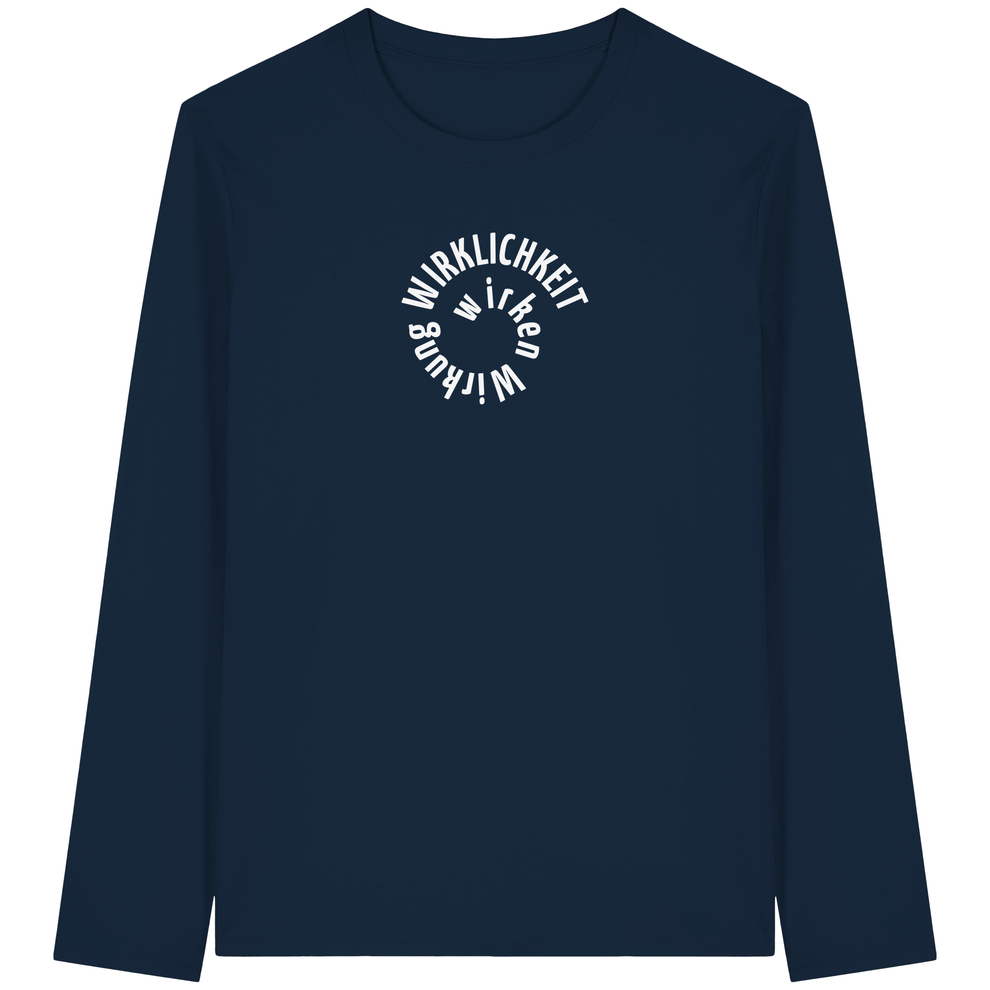 WHITE FRONT - Longsleeve T-Shirt