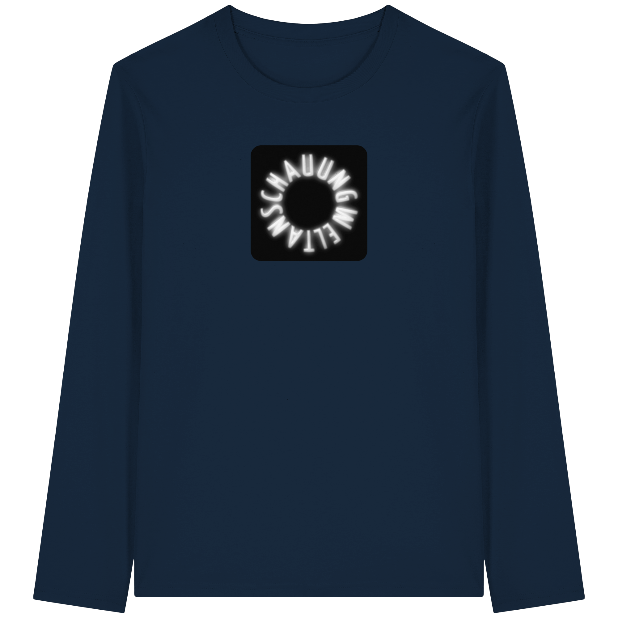 WHITE FRONT (K5) - Organic Longsleeve T-Shirt