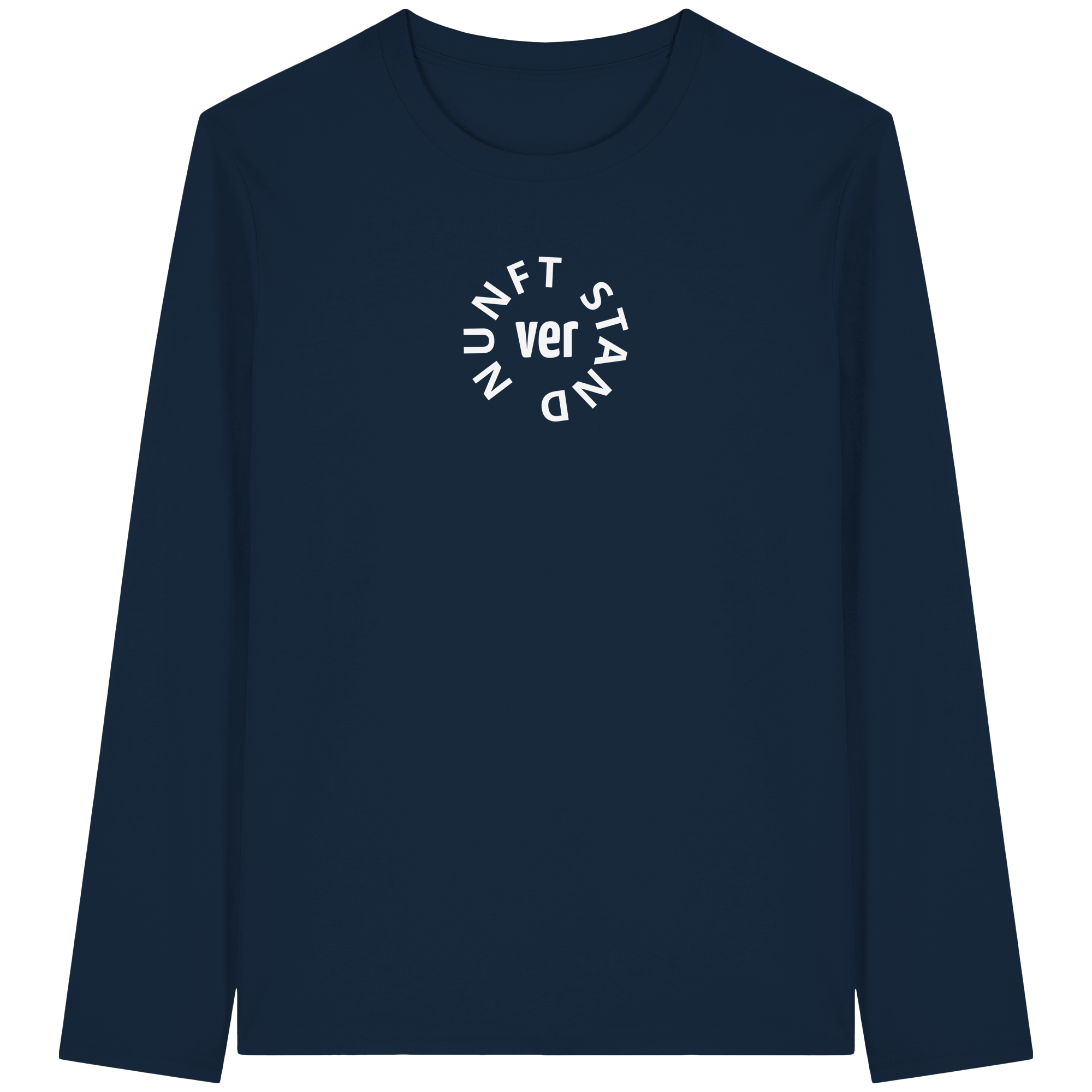 WHITE FRONT (K4) - Organic Longsleeve T-Shirt