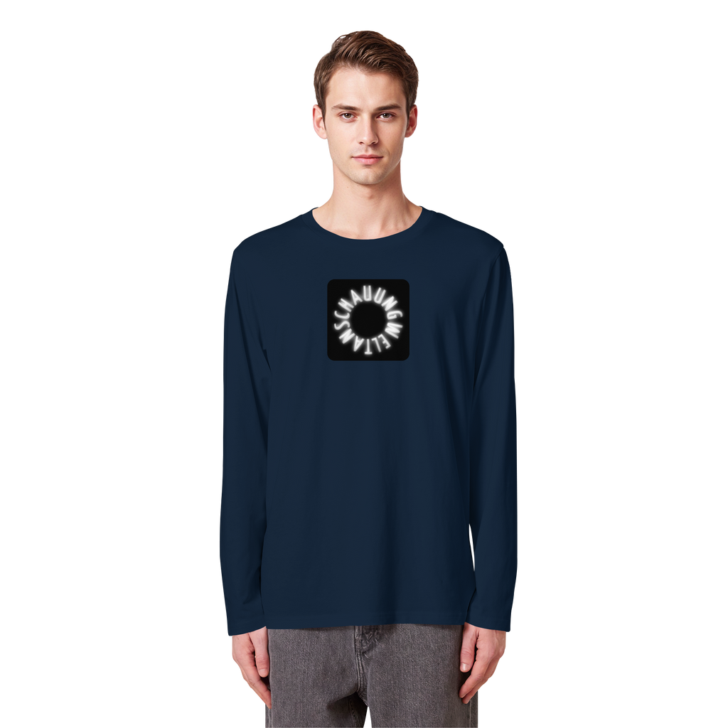 WHITE FRONT (K5) - Organic Longsleeve T-Shirt