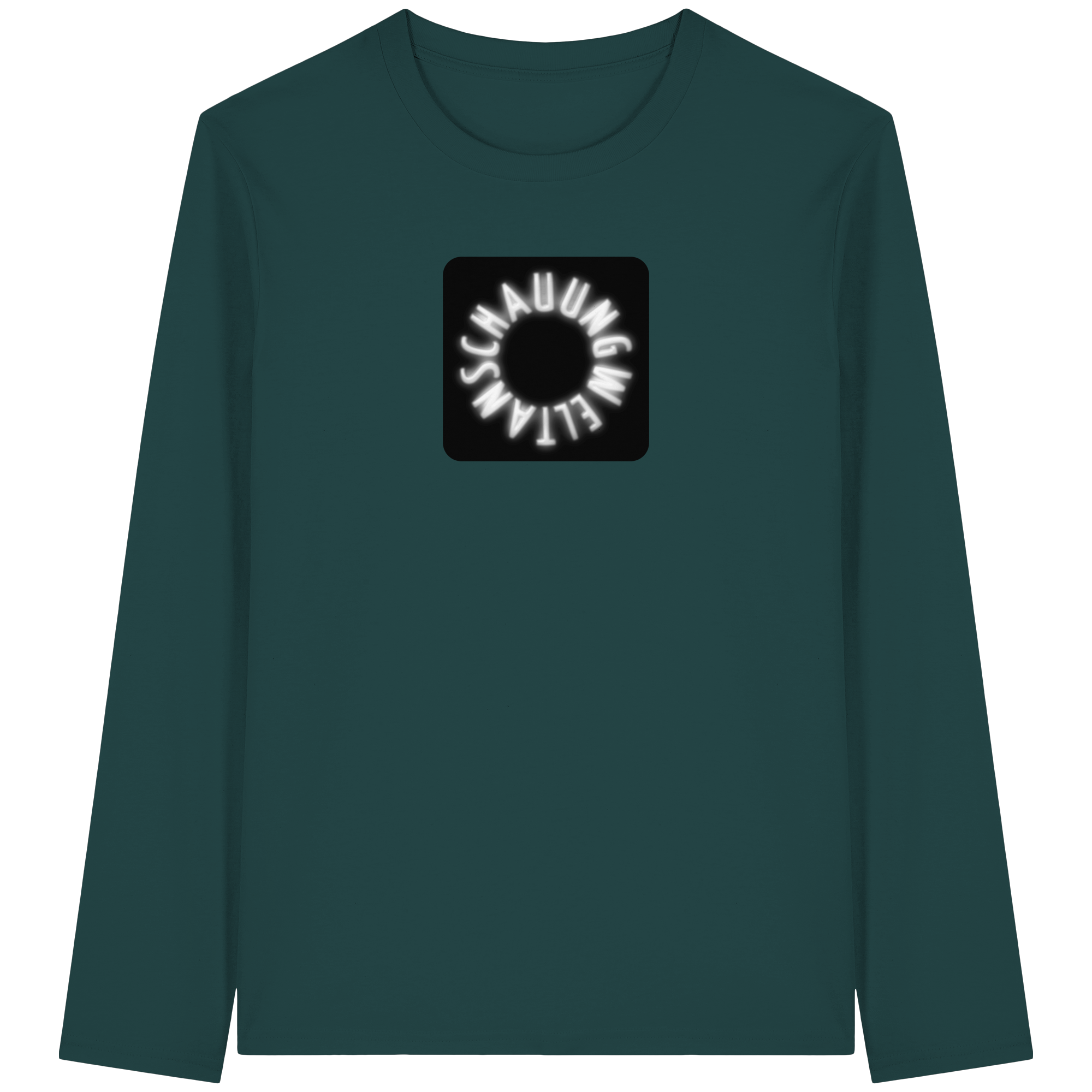 WHITE FRONT (K5) - Organic Longsleeve T-Shirt