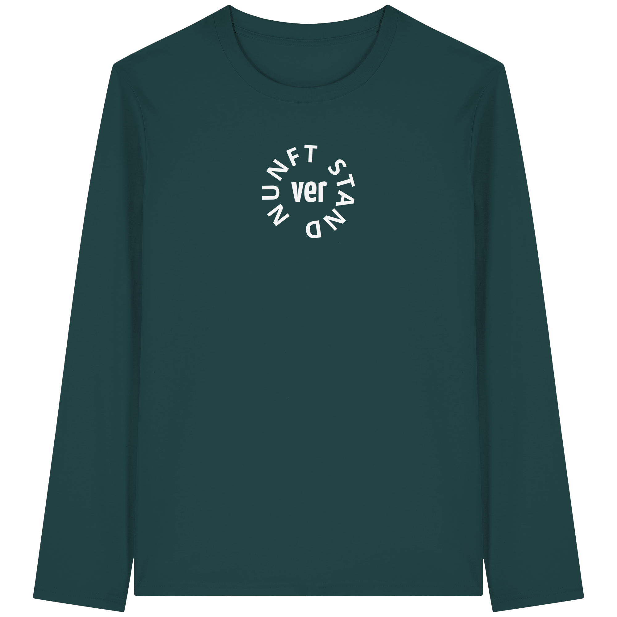 WHITE FRONT (K4) - Organic Longsleeve T-Shirt