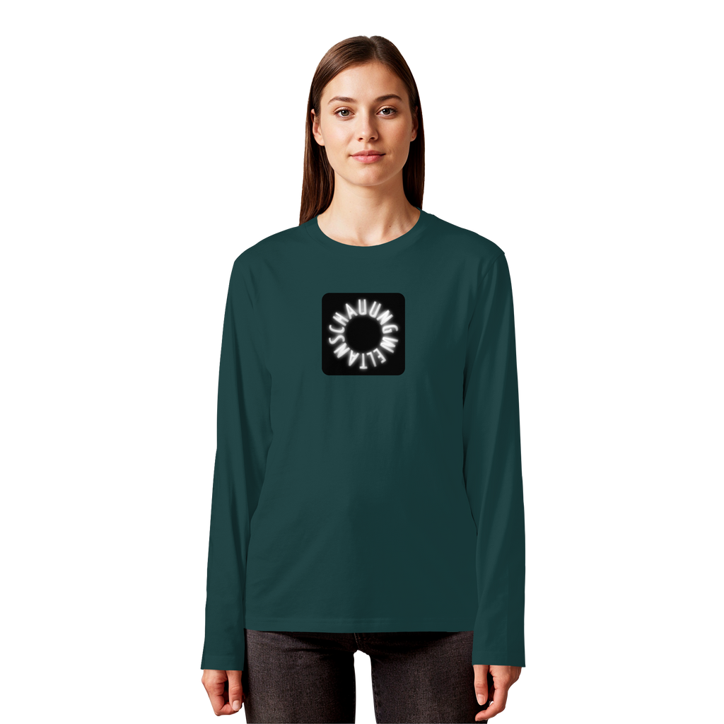 WHITE FRONT (K5) - Organic Longsleeve T-Shirt
