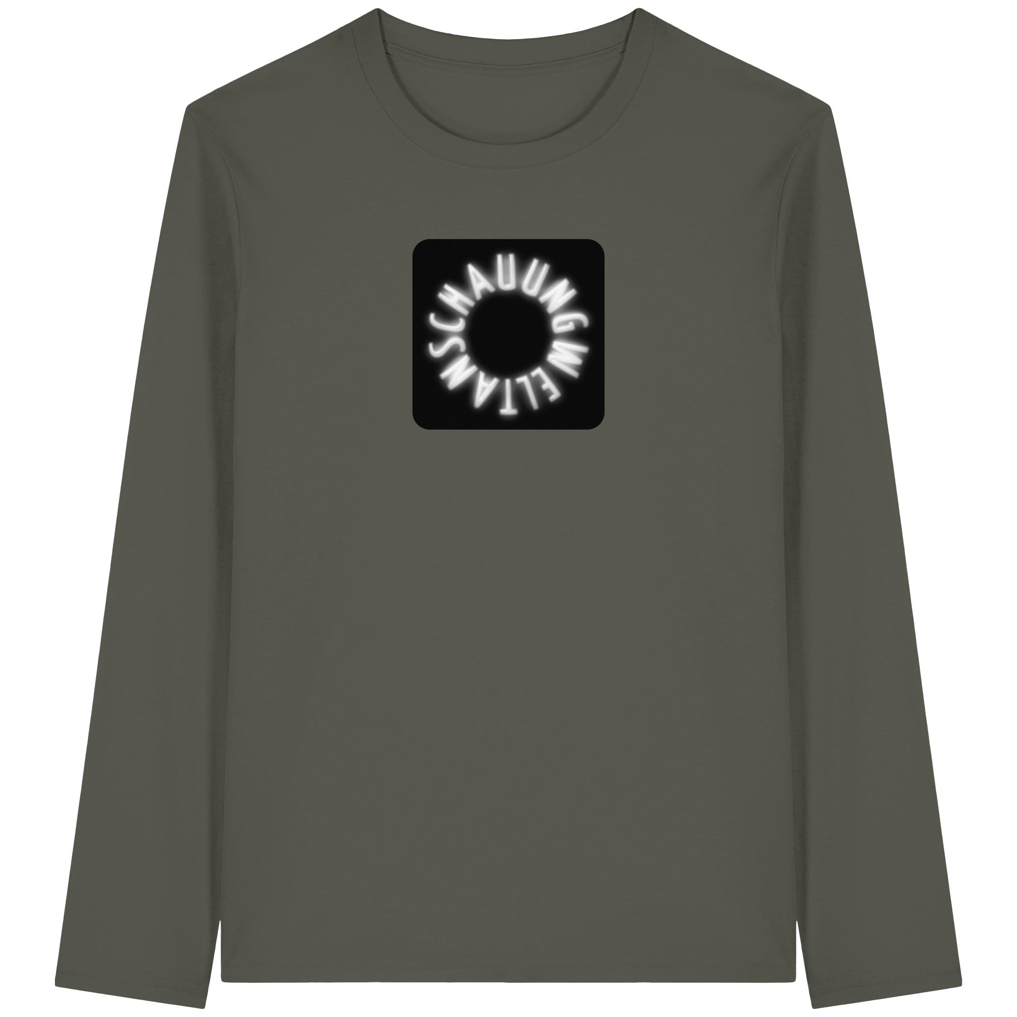 WHITE FRONT (K5) - Organic Longsleeve T-Shirt