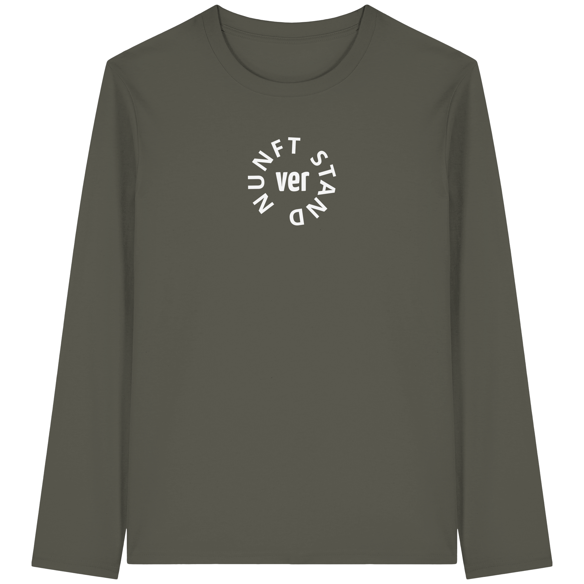 WHITE FRONT (K4) - Organic Longsleeve T-Shirt