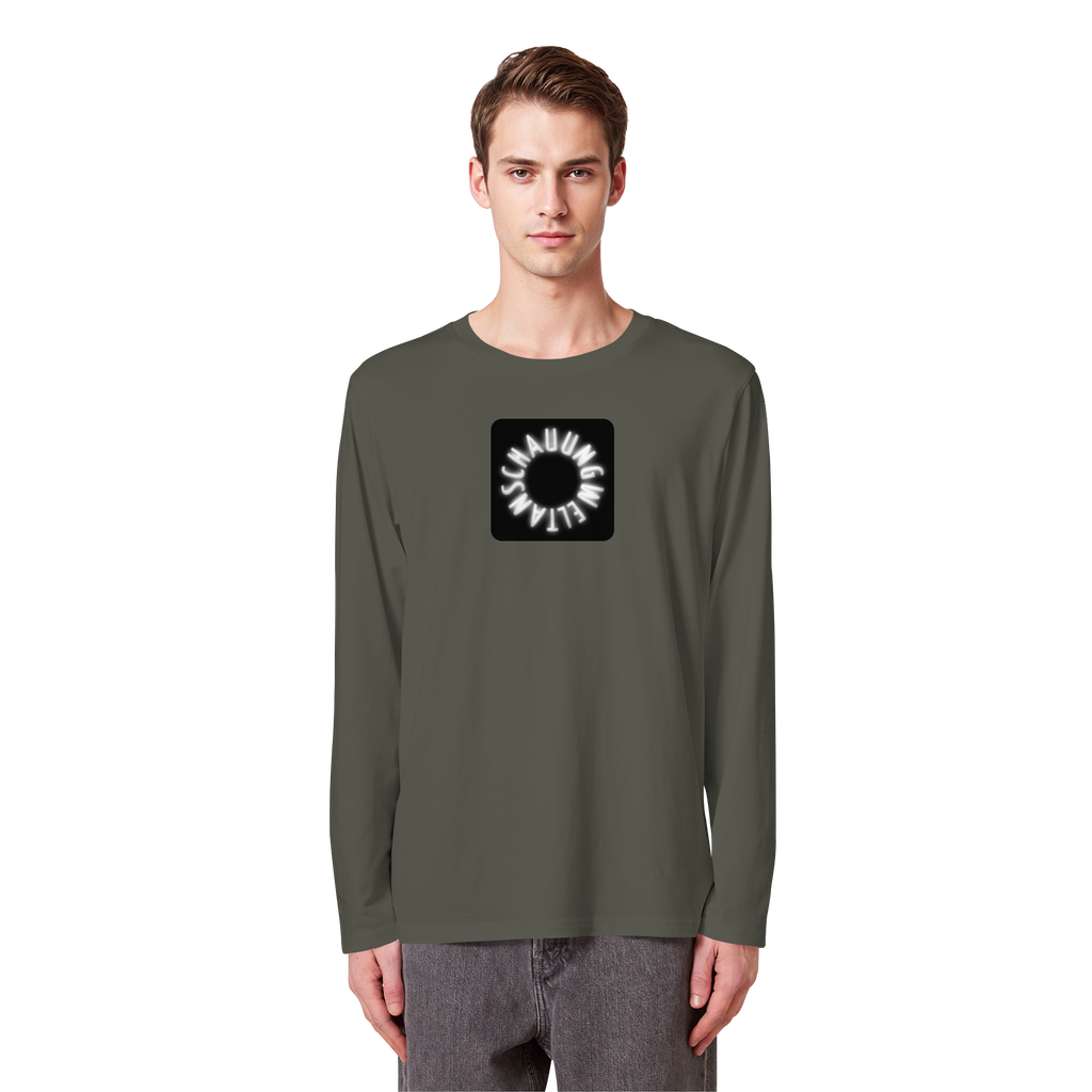 WHITE FRONT (K5) - Organic Longsleeve T-Shirt