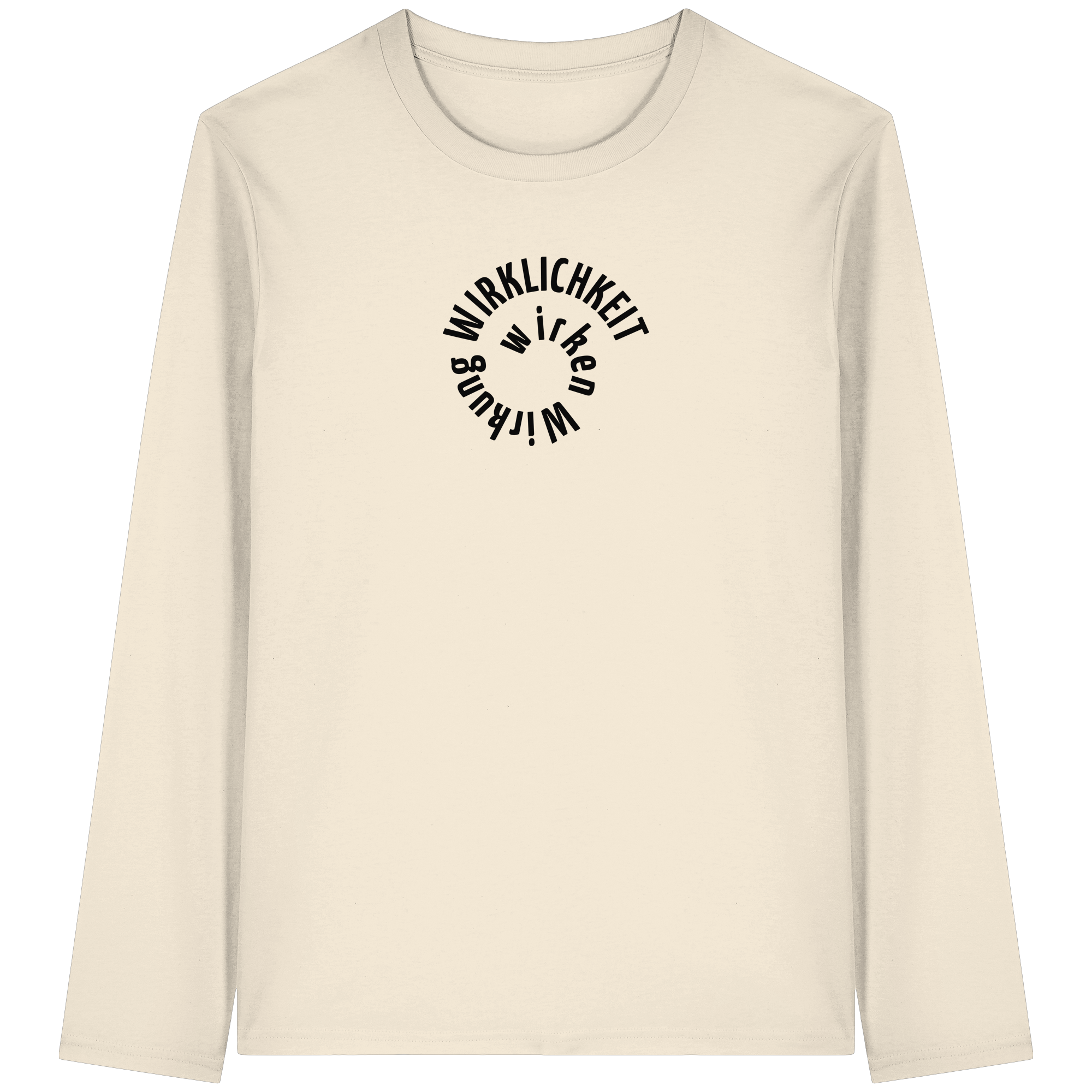 BLACK FRONT - Longsleeve T-Shirt