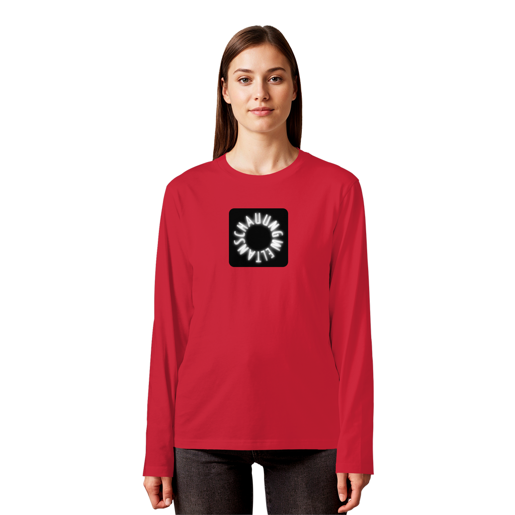 WHITE FRONT (K5) - Organic Longsleeve T-Shirt