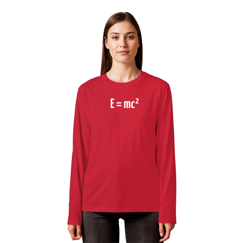 WHITE FRONT (K3) - Organic Longsleeve T-Shirt