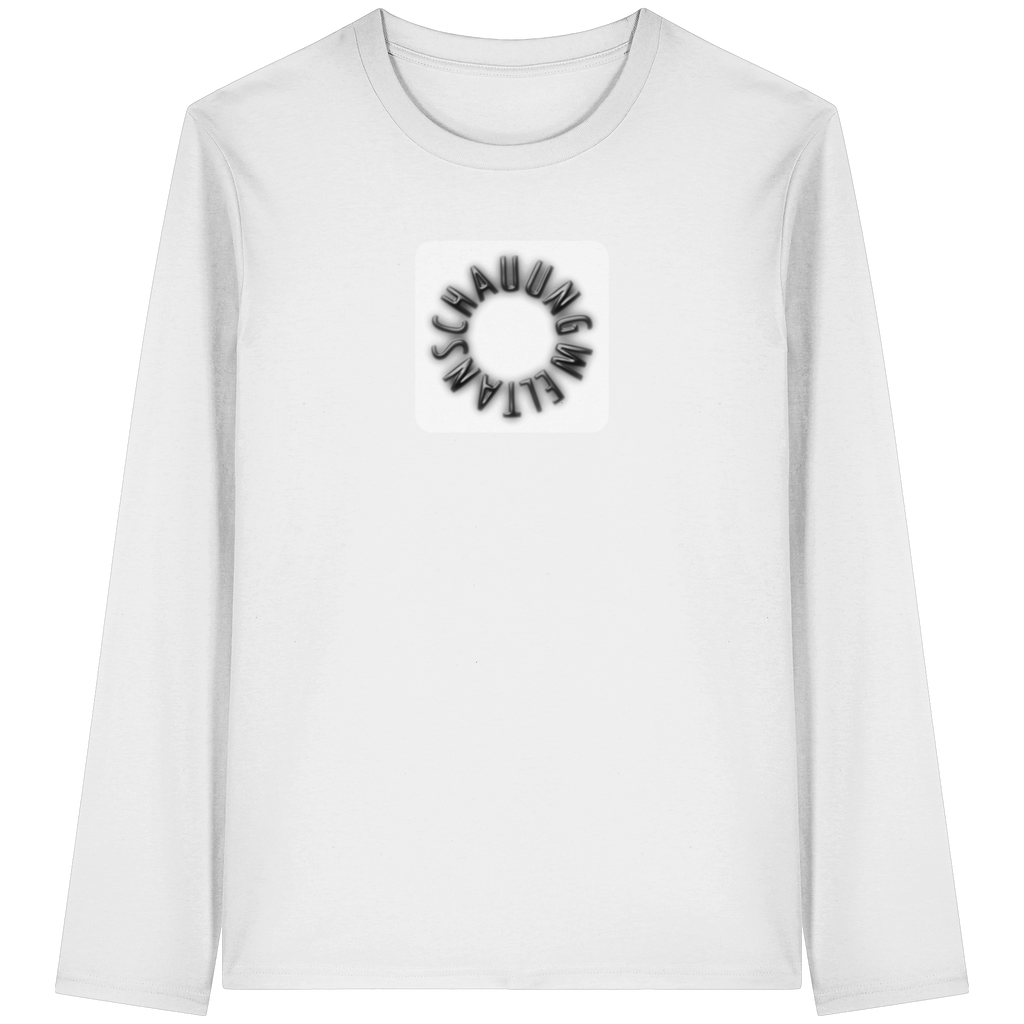BLACK FRONT (K5) - Organic Longsleeve T-Shirt