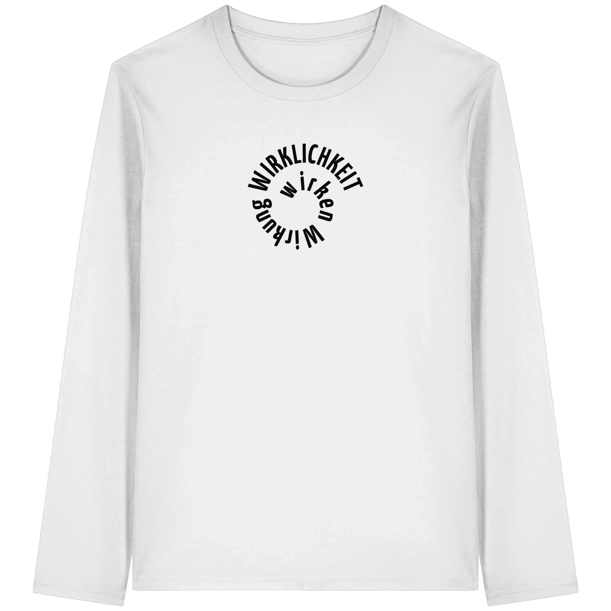 BLACK FRONT - Longsleeve T-Shirt