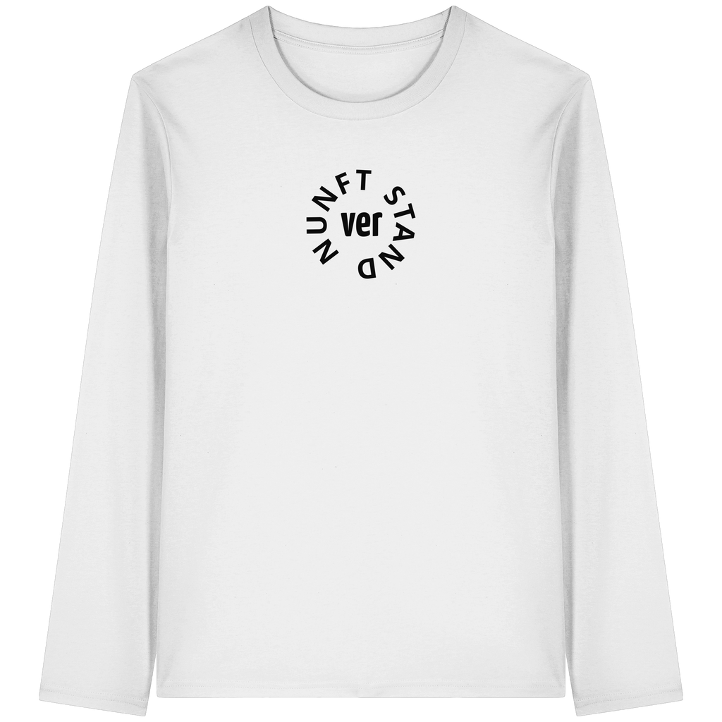 BLACK FRONT (K4) - Organic Longsleeve T-Shirt