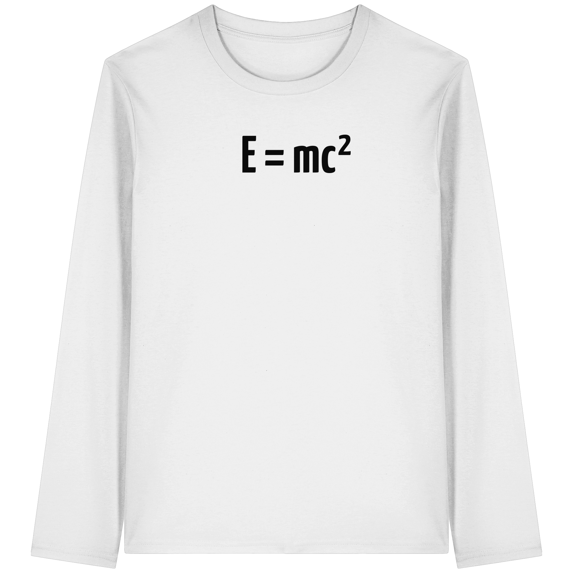 BLACK FRONT (K3) - Organic Longsleeve T-Shirt