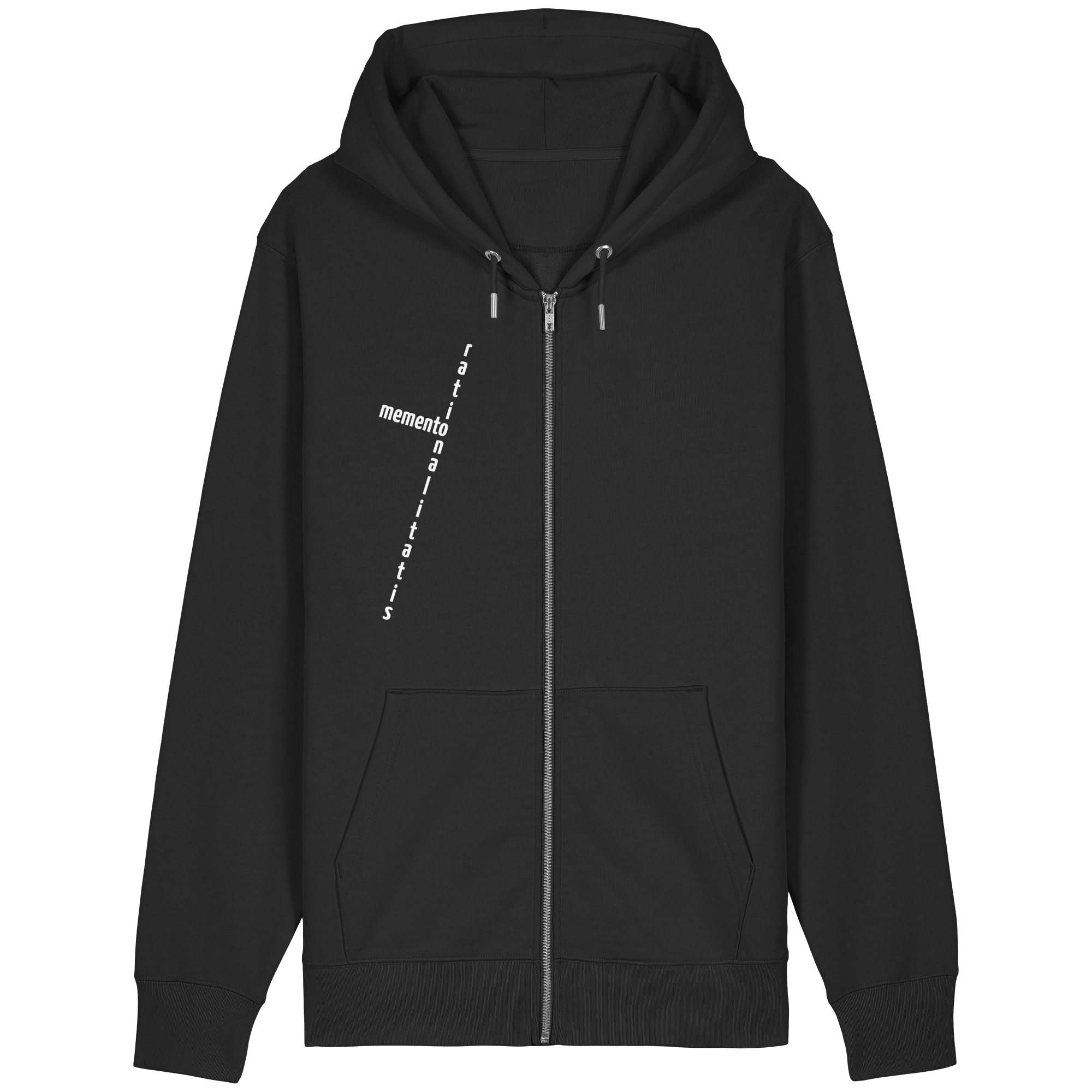 WHITE FRONT (K2) - Organic Relaxed Zipper