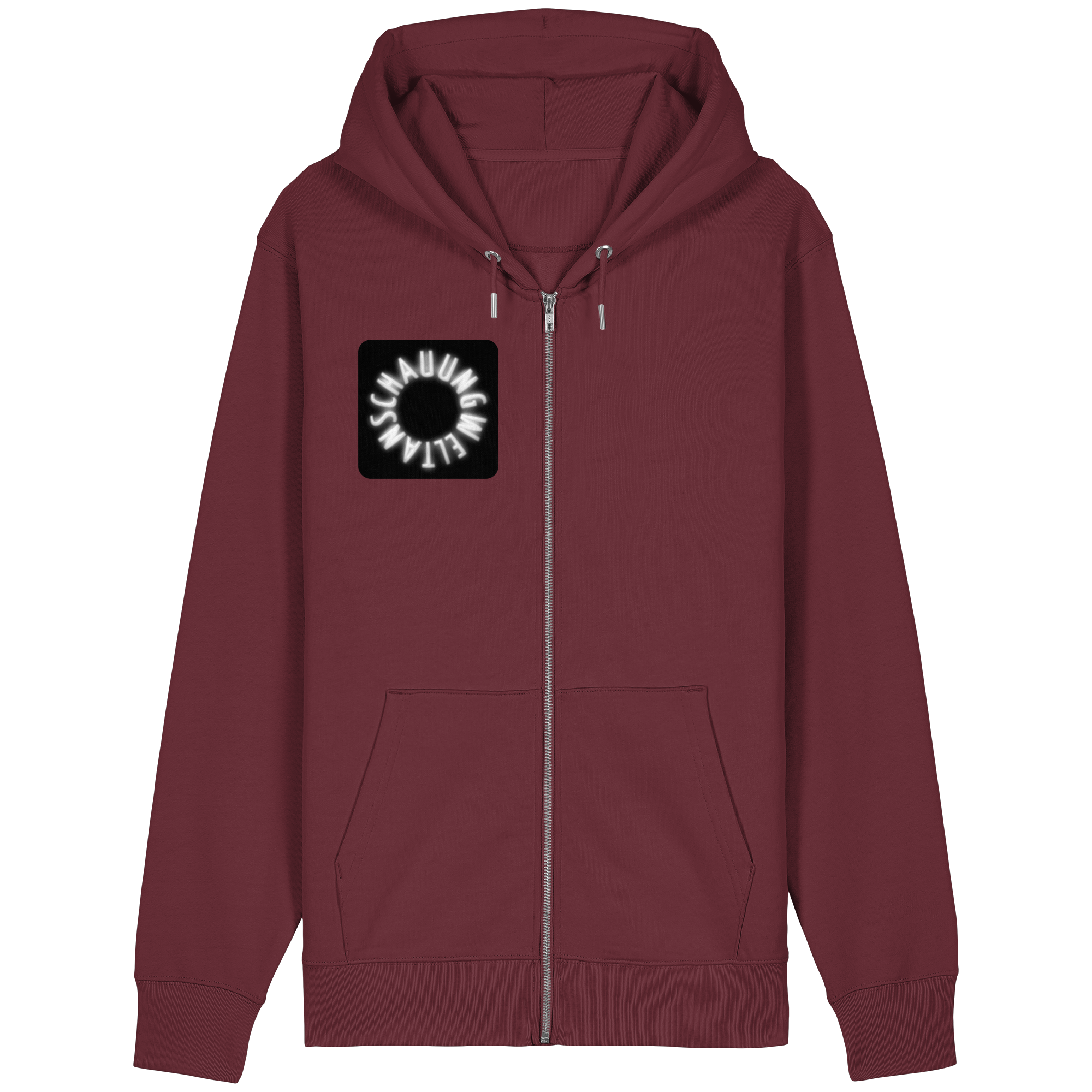 WHITE FRONT (K5) - Organic Relaxed Zipper