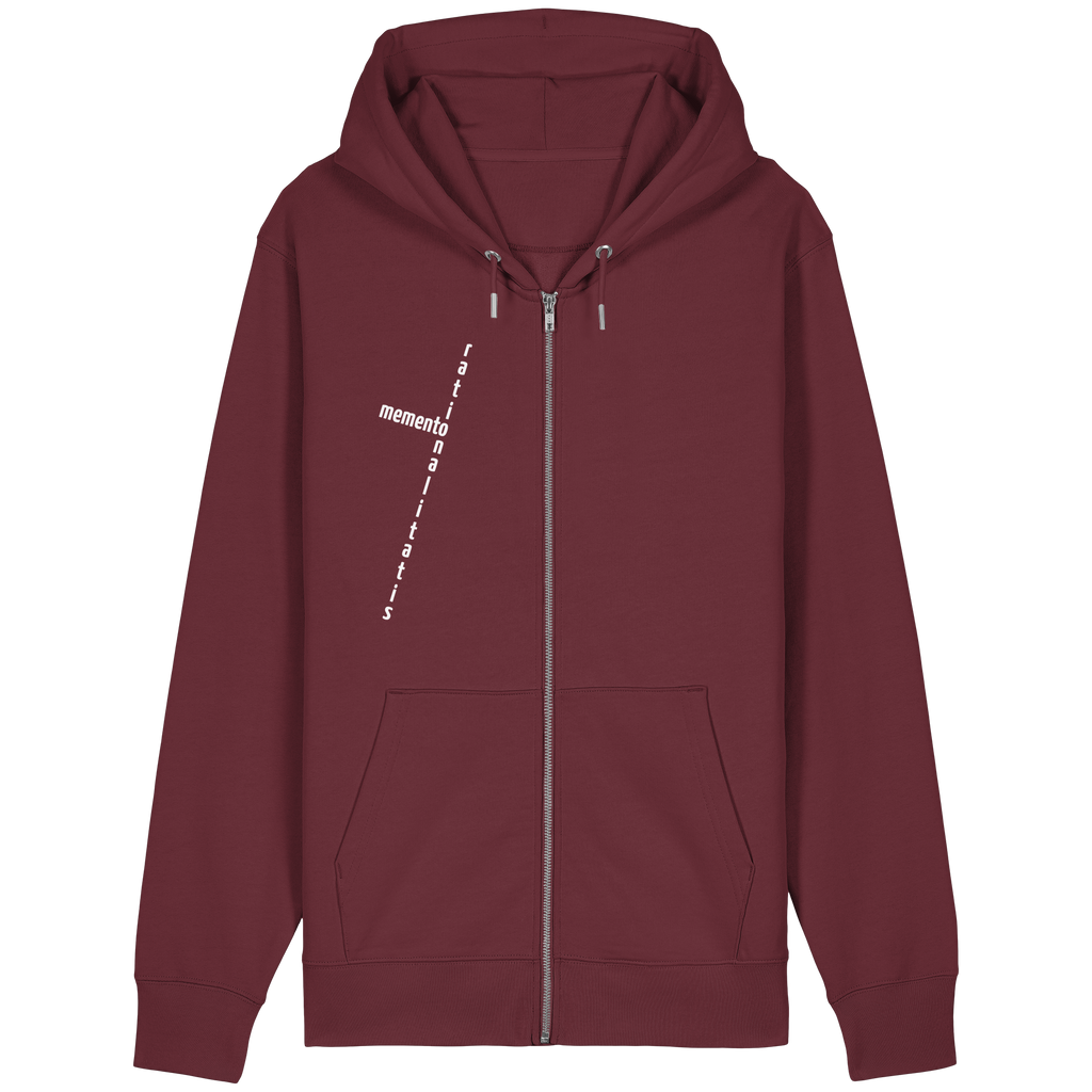 WHITE FRONT (K2) - Organic Relaxed Zipper