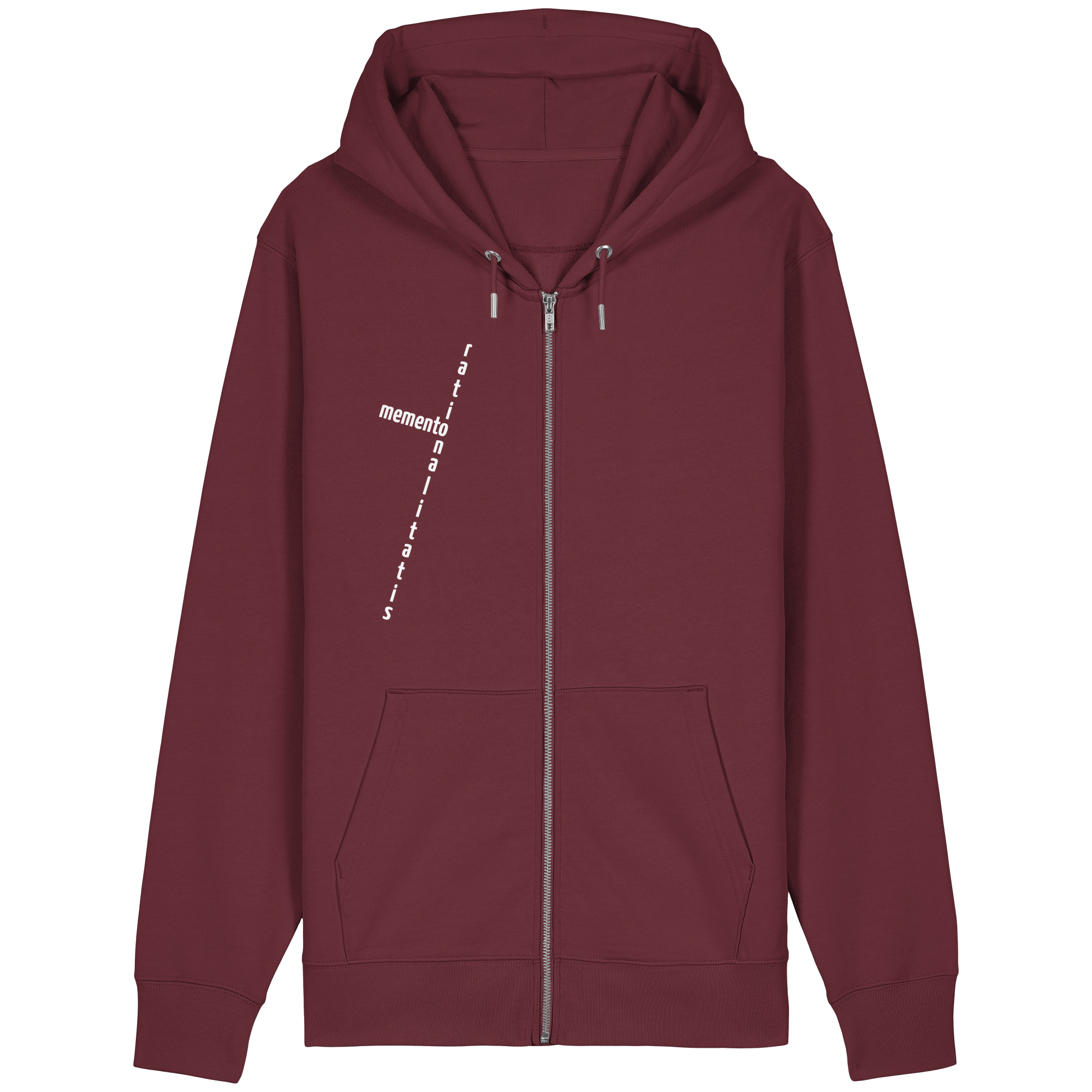 WHITE FRONT (K2) - Organic Relaxed Zipper