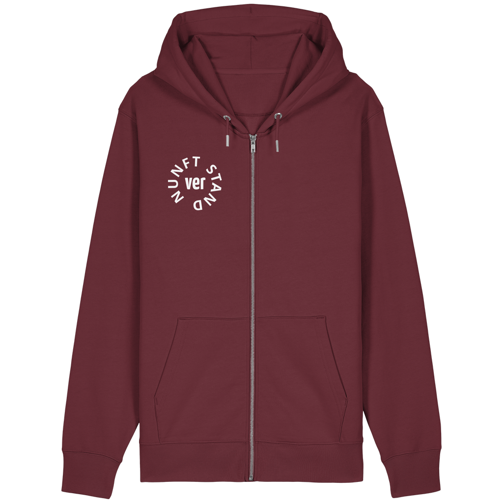 WHITE FRONT (K4) - Organic Relaxed Zipper